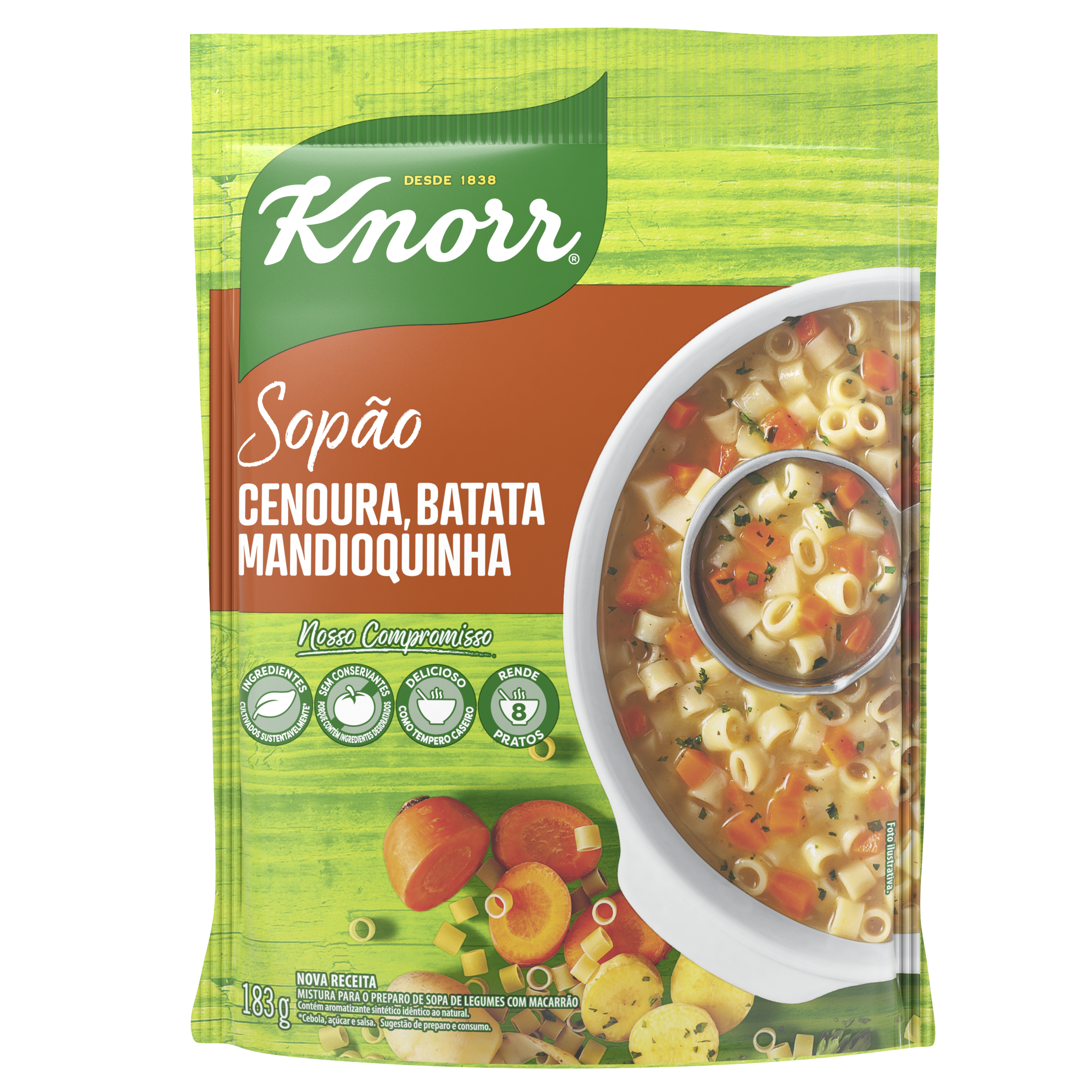 Sopão Knorr Cenoura