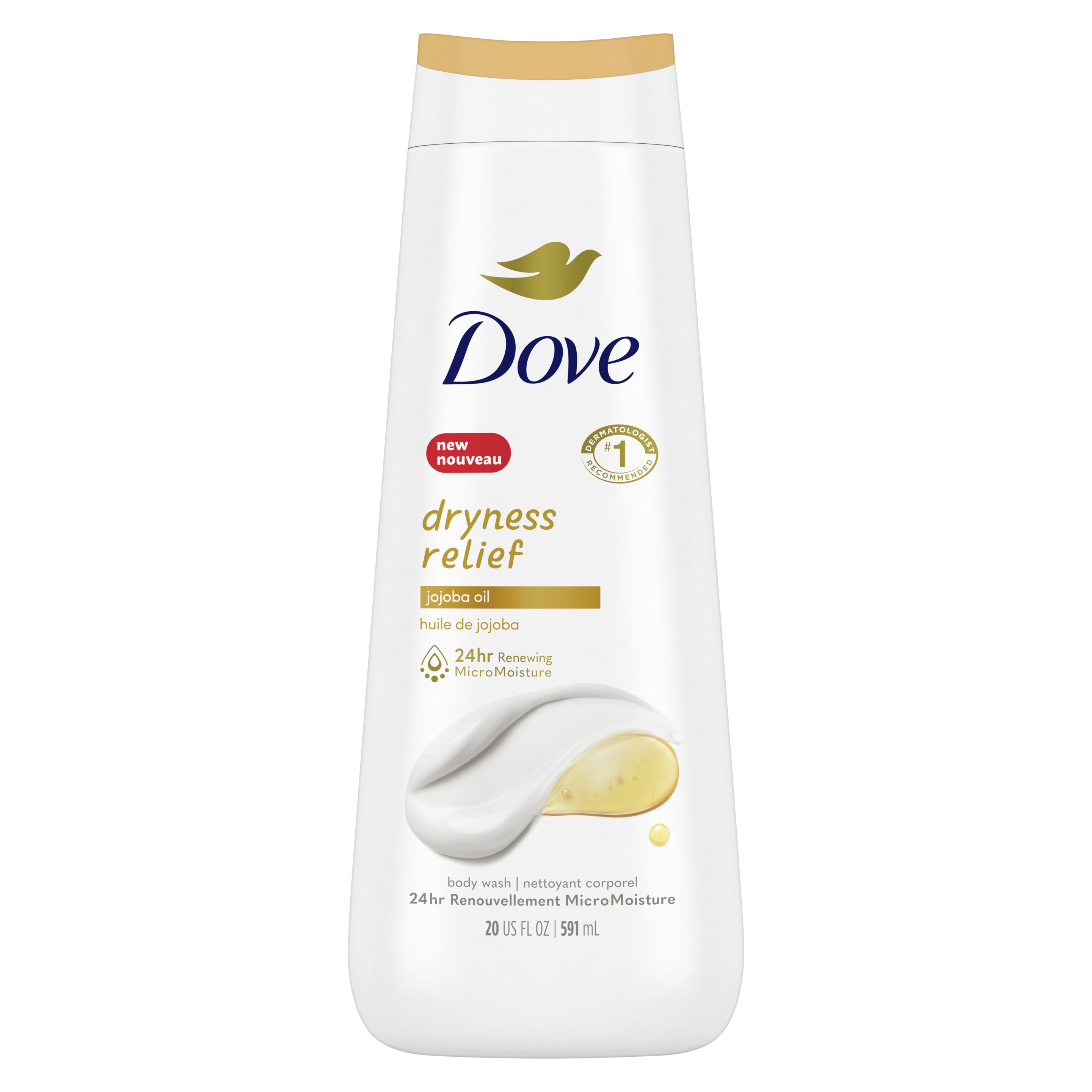 Dove Dryness Relief Body Wash with Jojoba Oil