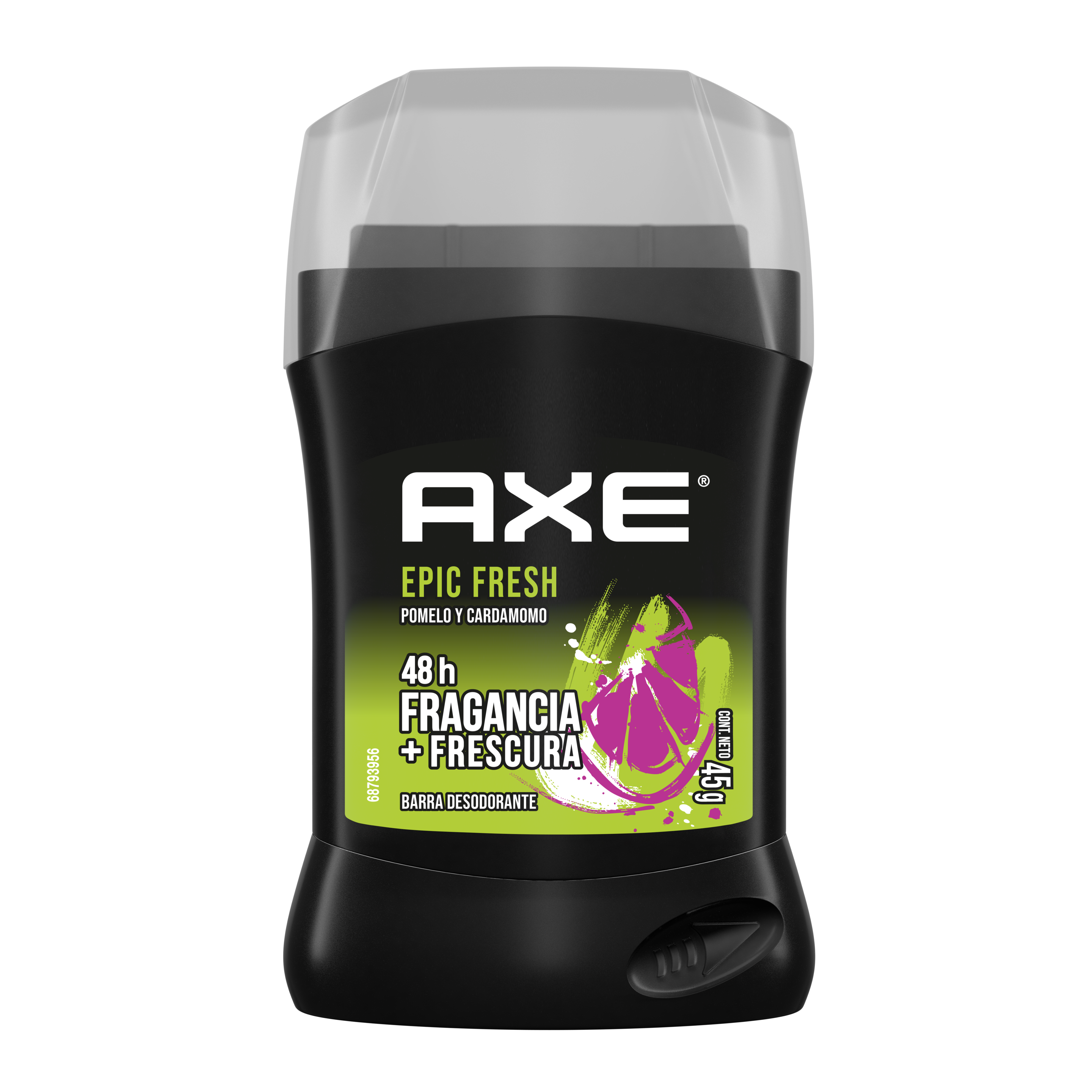 Desodorante en barra para hombre Axe Epic Fresh 45 g con suave deslizamiento