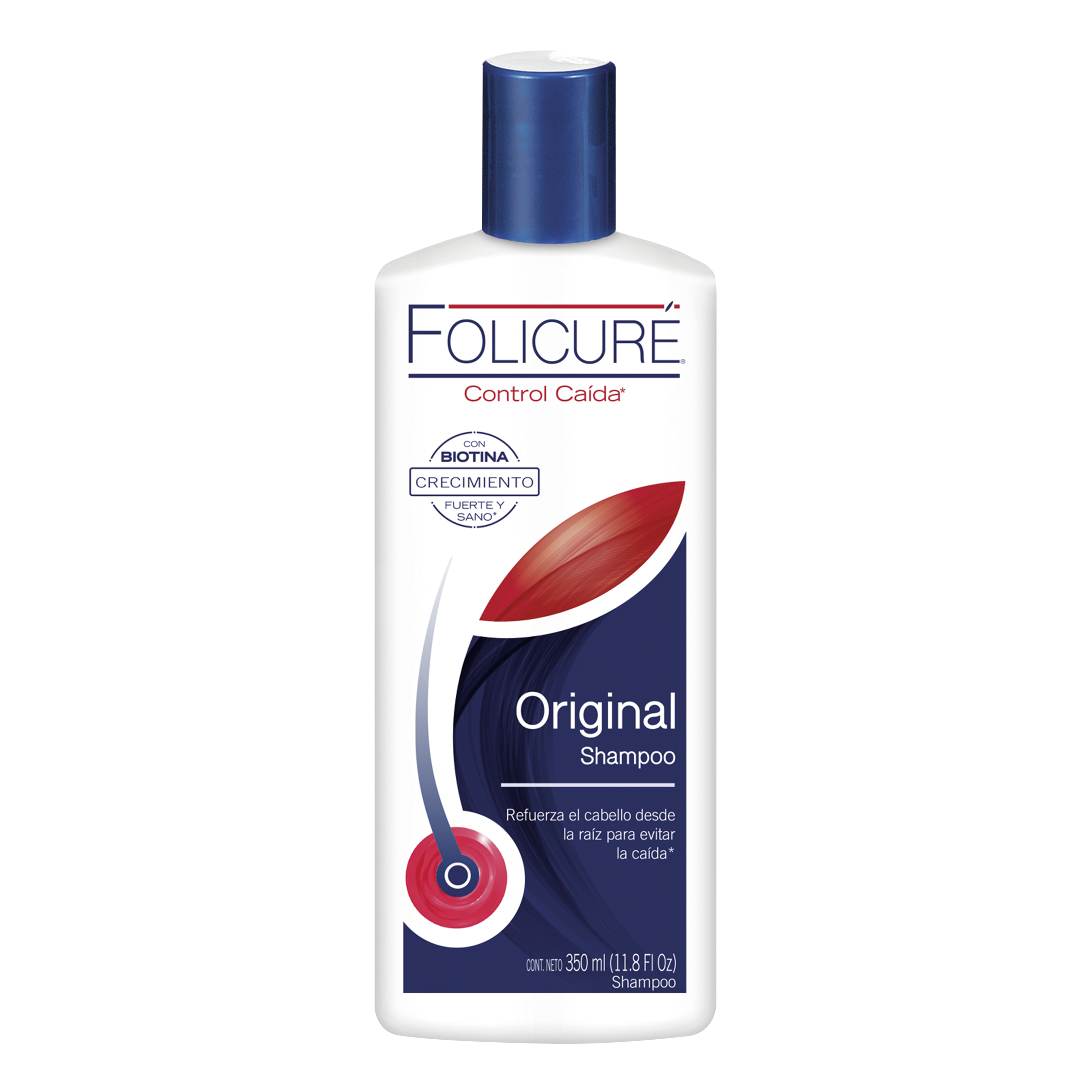 Folicuré Shampoo Control Caída Original 350 mL