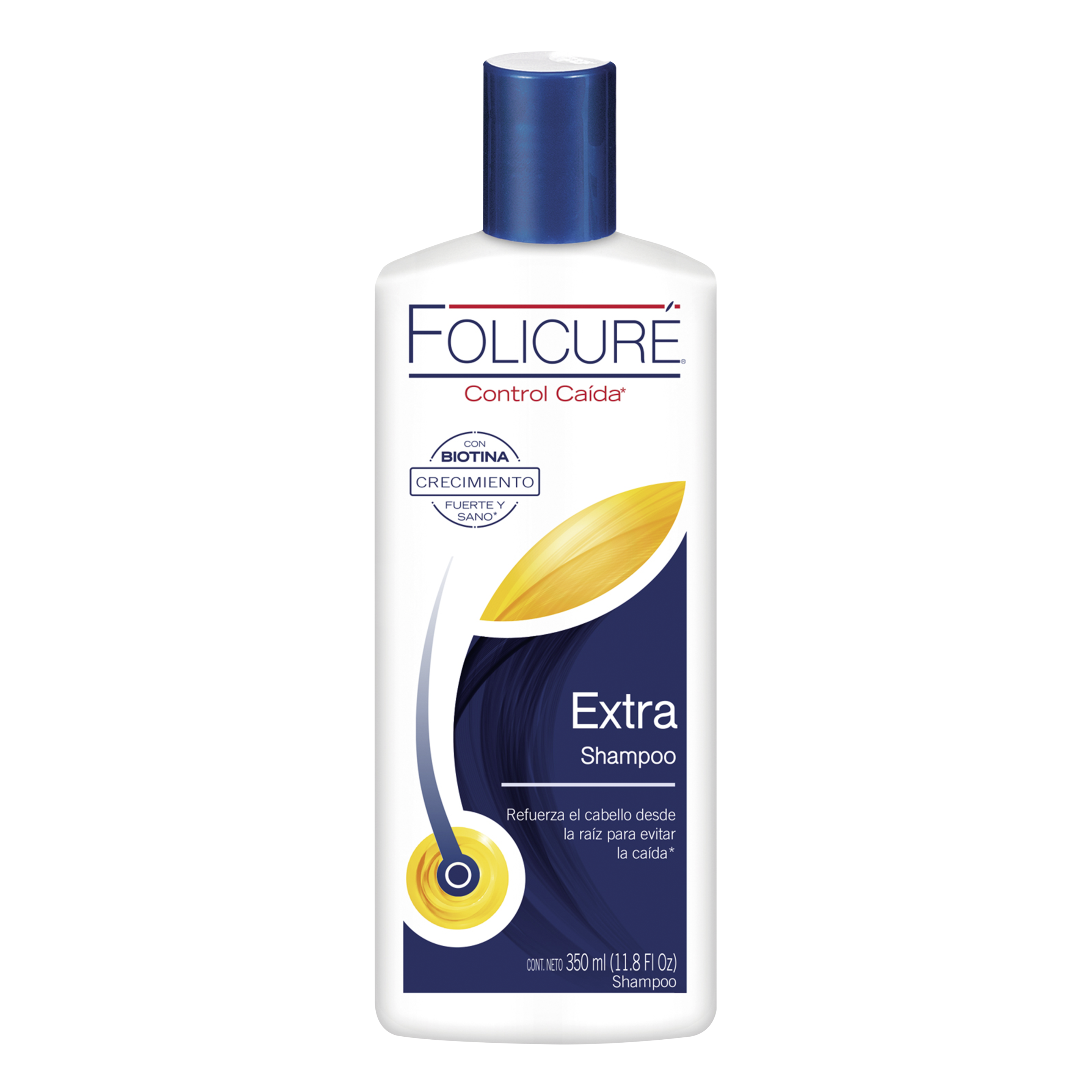 Folicuré Shampoo Control Caída Extra 350 mL