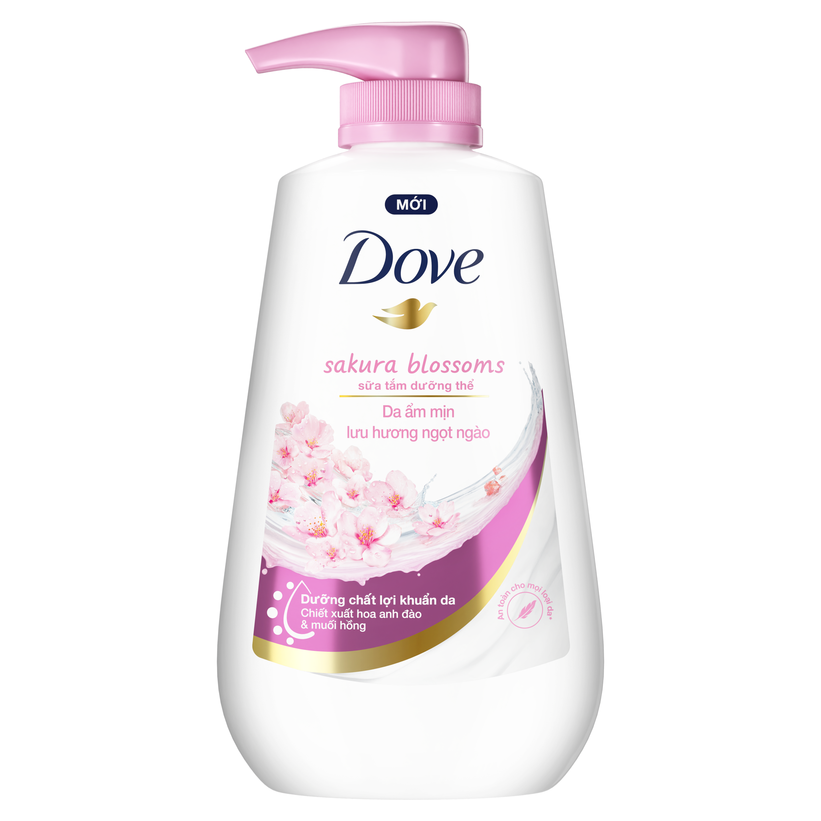 Sữa tắm dưỡng thể Dove Da mịn hương hoa 500g