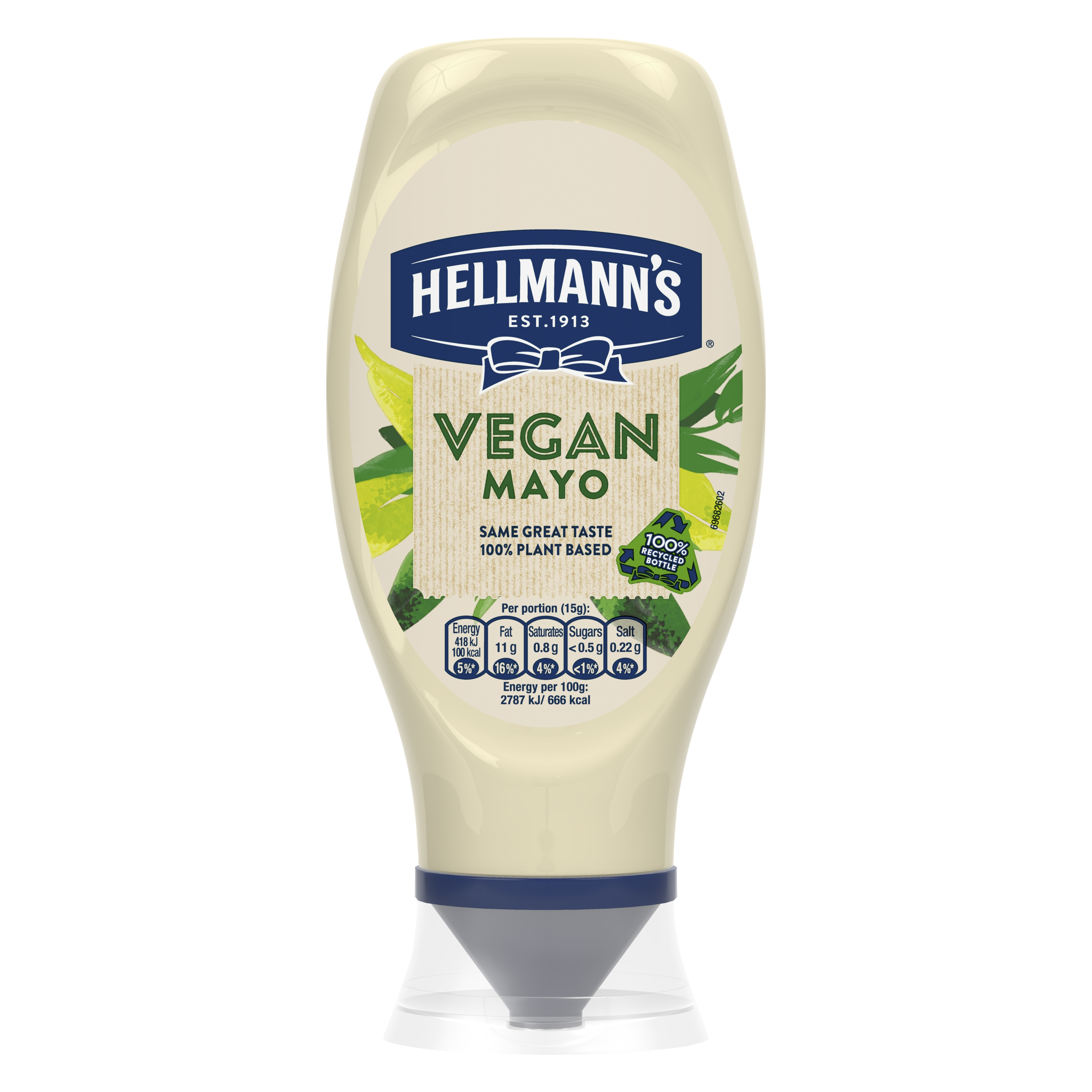 Hellmann’s Vegan Squeezy Mayonnaise 430ml