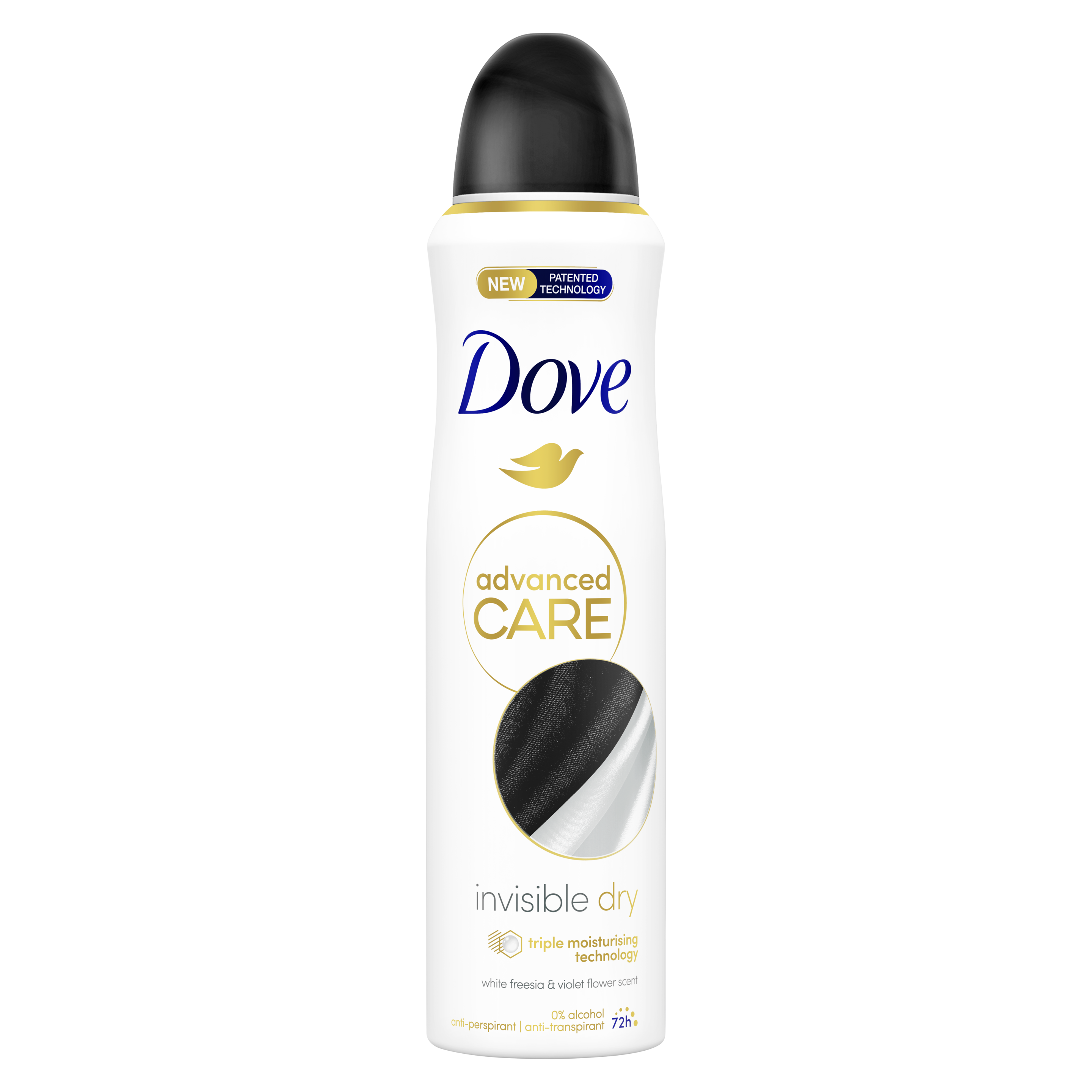 Dove Advanced Care Déodorant  Anti-Transpirant Spray Invisible Dry Clean Touch 150 ml