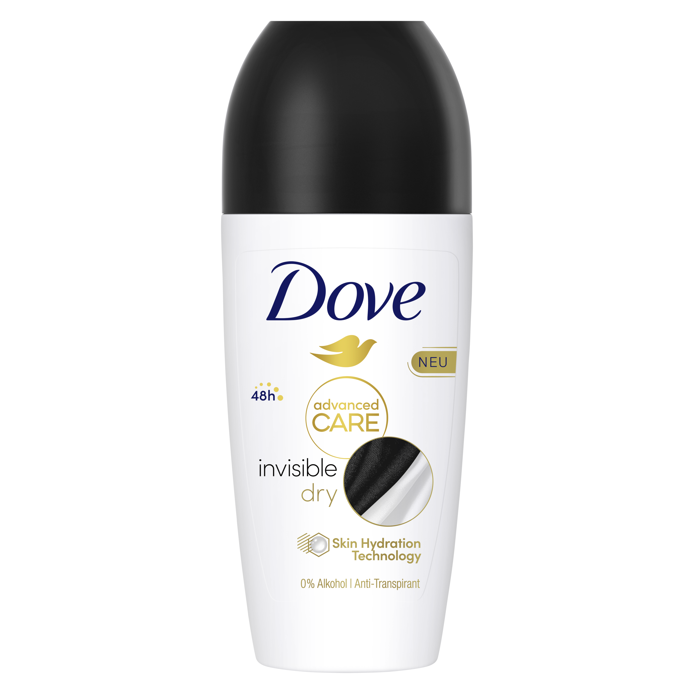 Dove Αποσμητικό Roll-On Advanced Care Invisible Dry 50ml