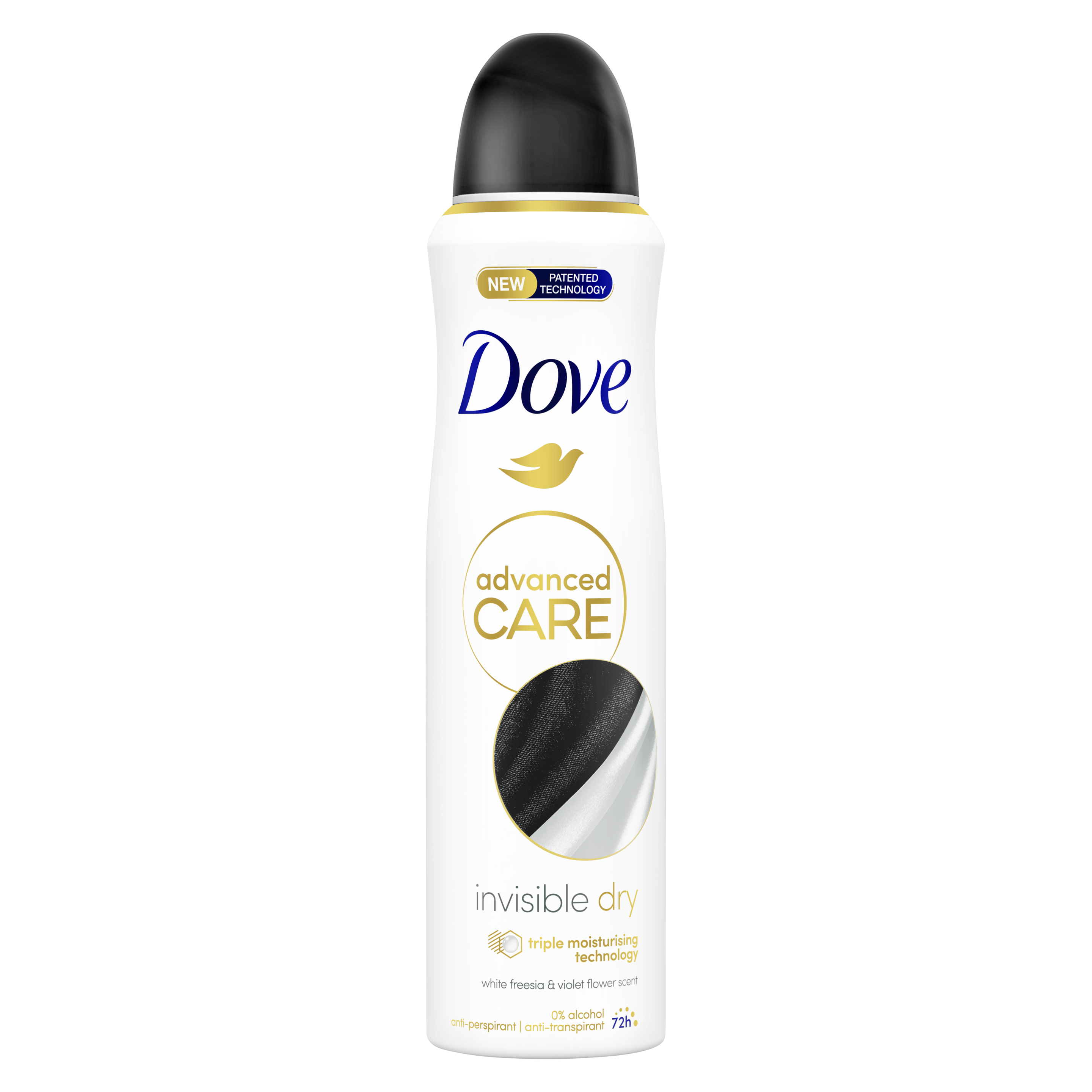 Dove Αποσμητικό Spray Advanced Care Invisible Dry 150ml
