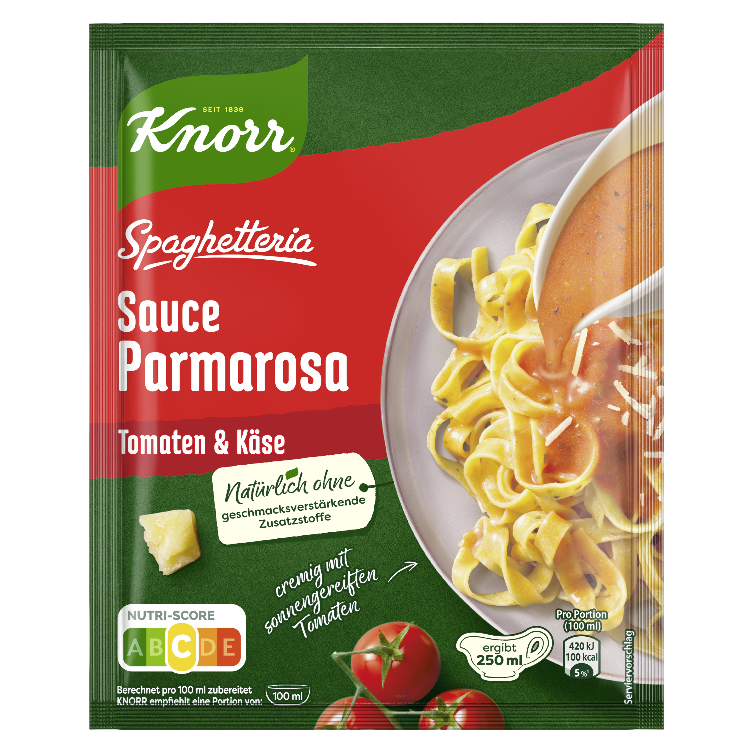 Knorr Spaghetteria Sauce Parmarosa ergibt 250 ml
