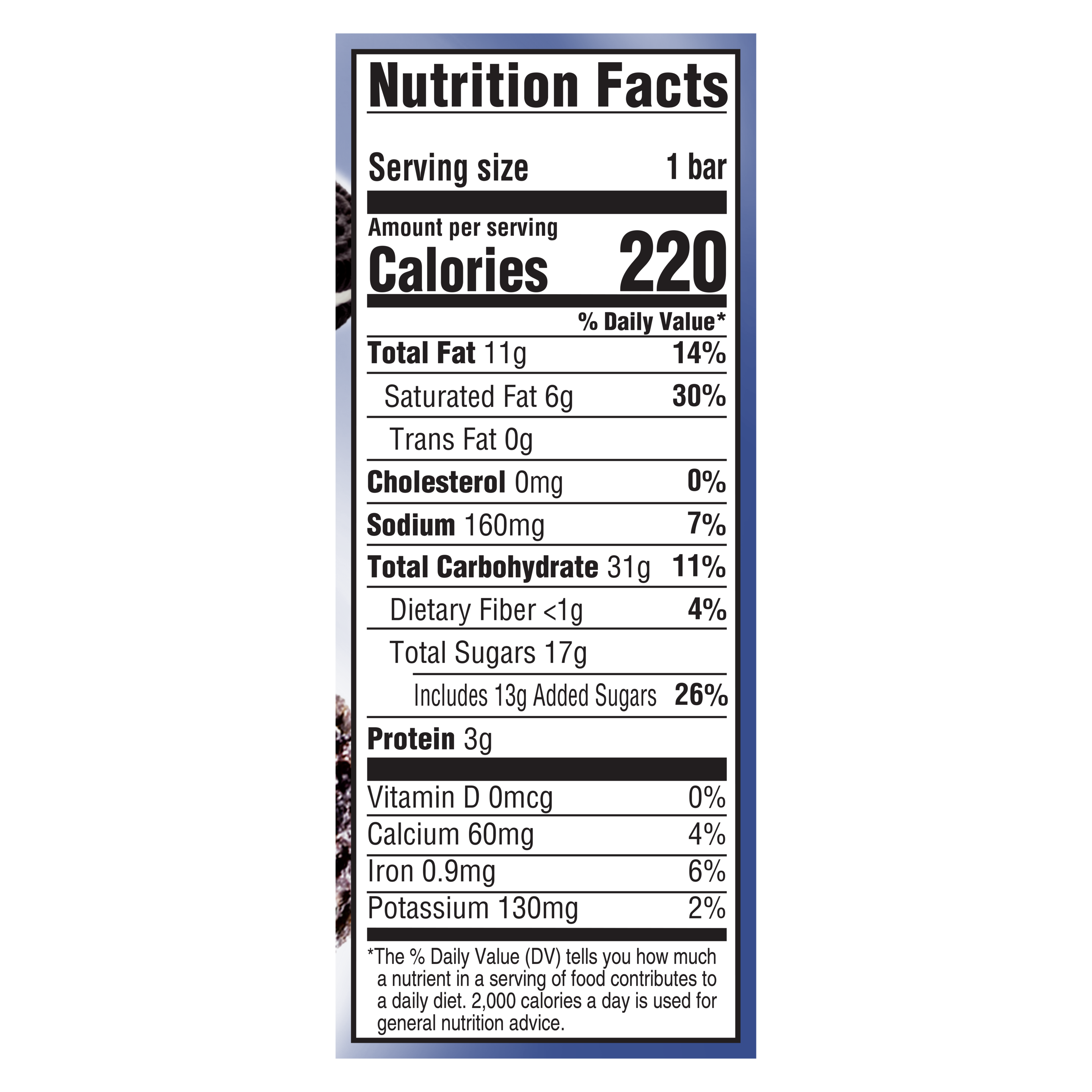 Cookies & Creme Bar