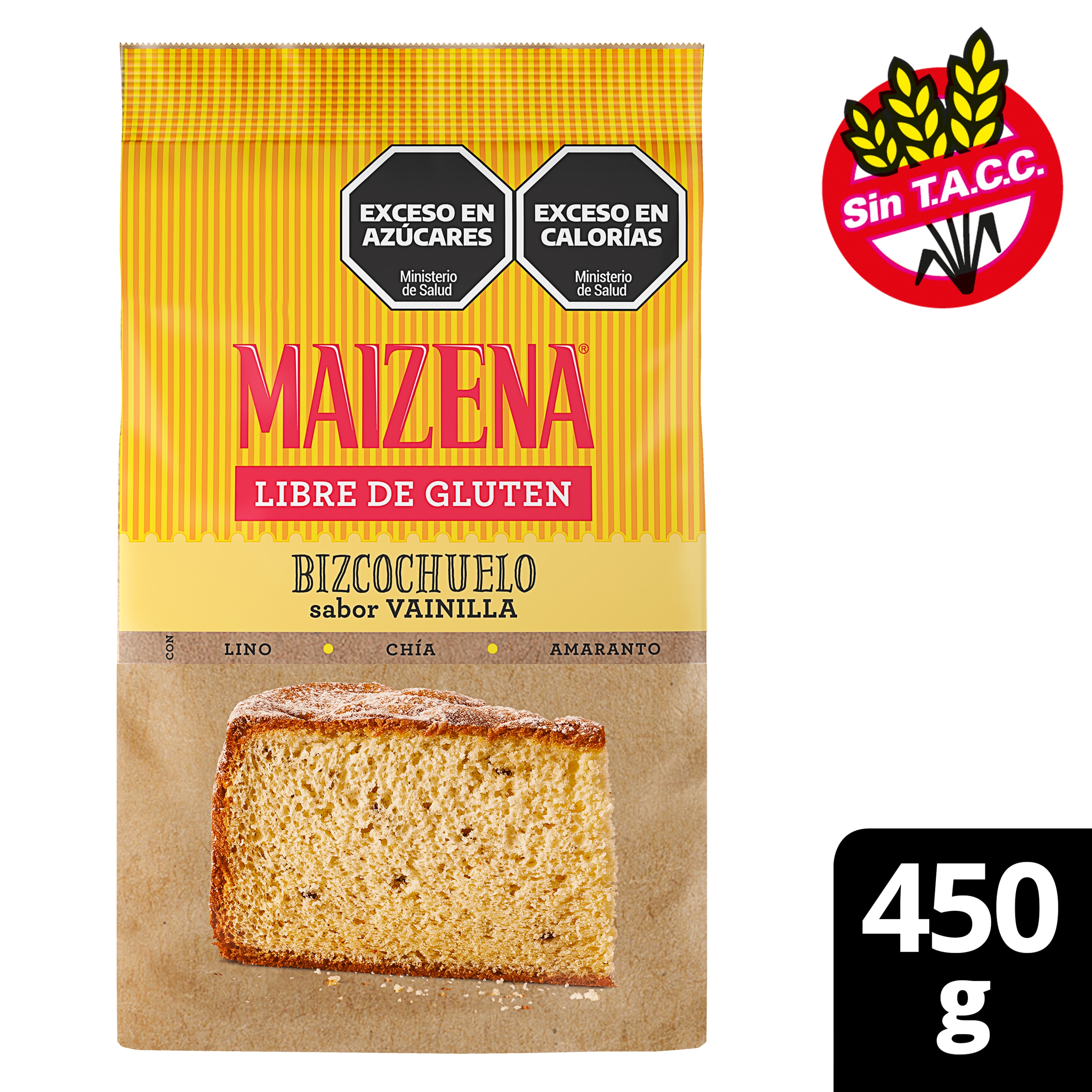 Premezcla de bizcochuelo sabor Chocolate sin TACC - Maizena