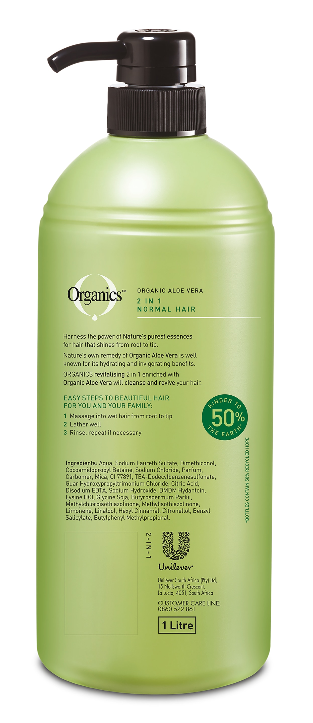 Organics Normal 2 in 1 Shampoo