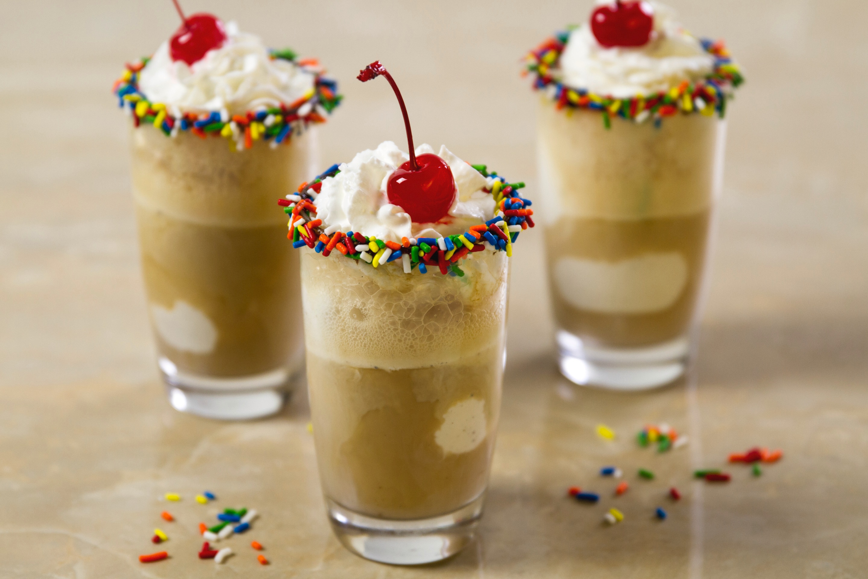 Root Beer Float Shooters