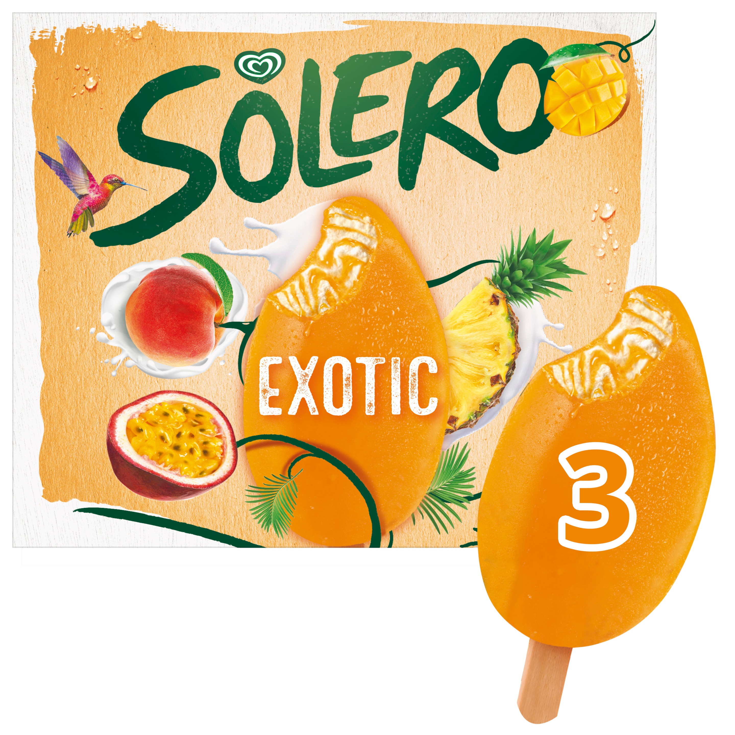 Solero Exotic 3 x 90 ml - Langnese Deutschland