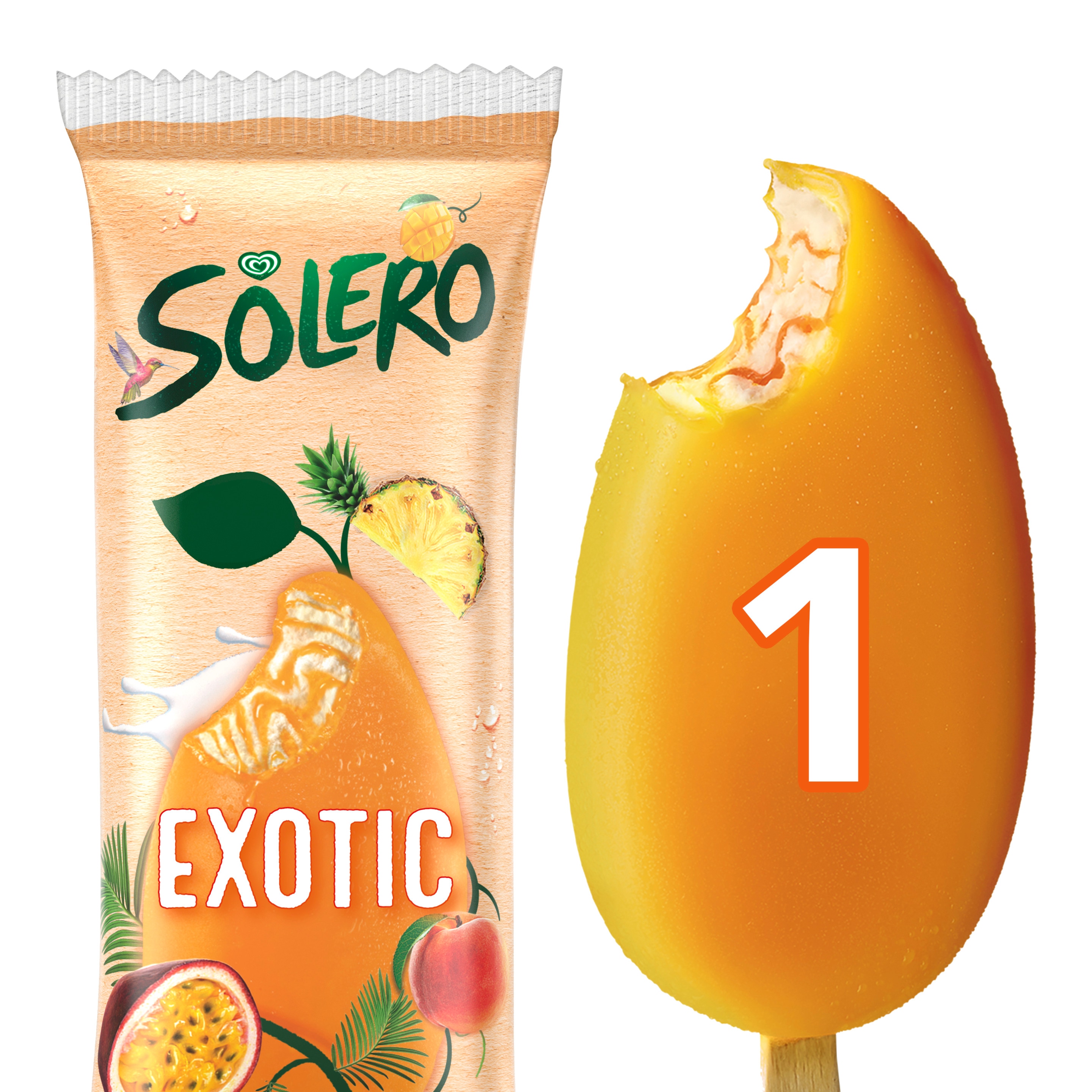 Solero Exotic 1 x 90 ml - Langnese Deutschland