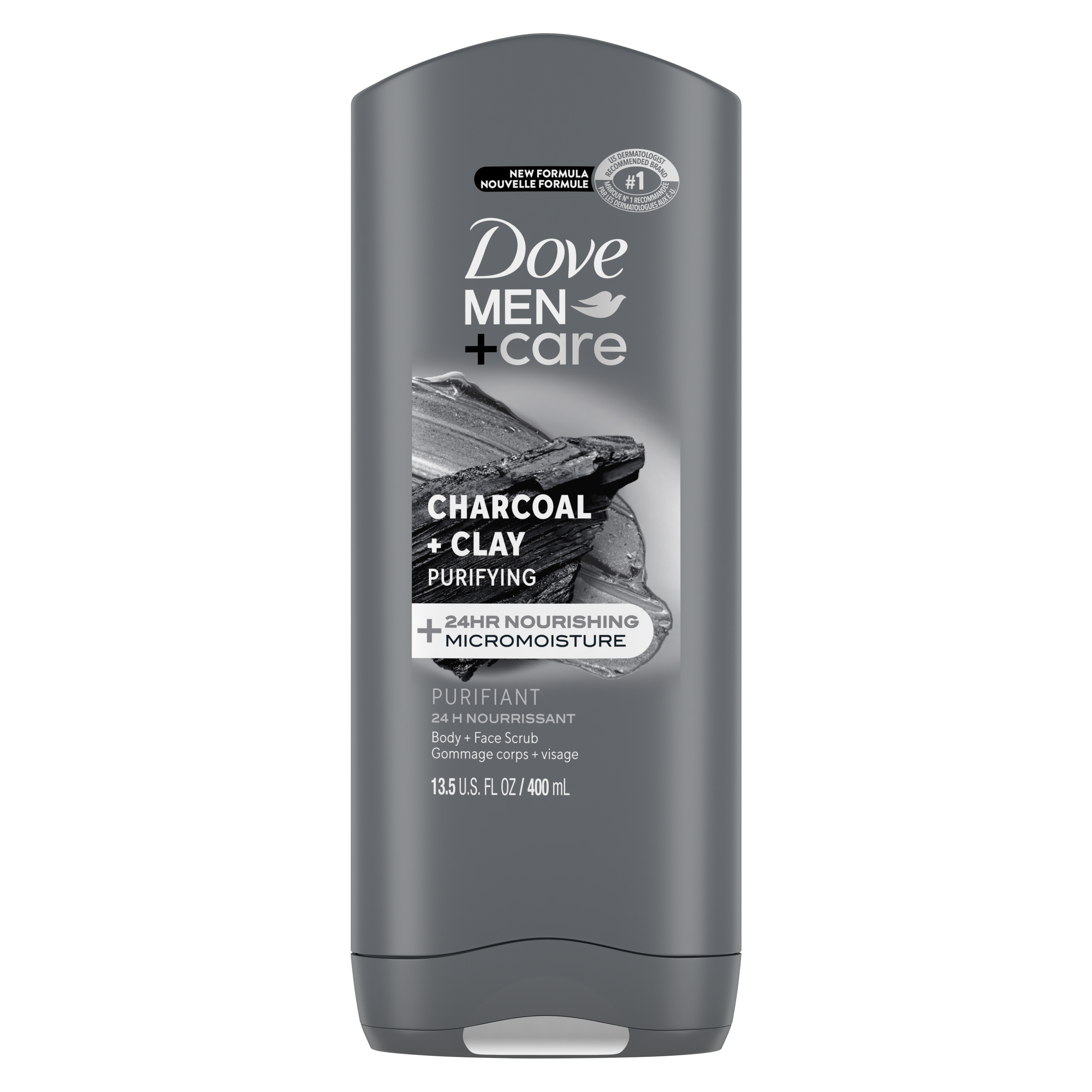 Men+Care Body Wash Charcoal + Clay 400ml