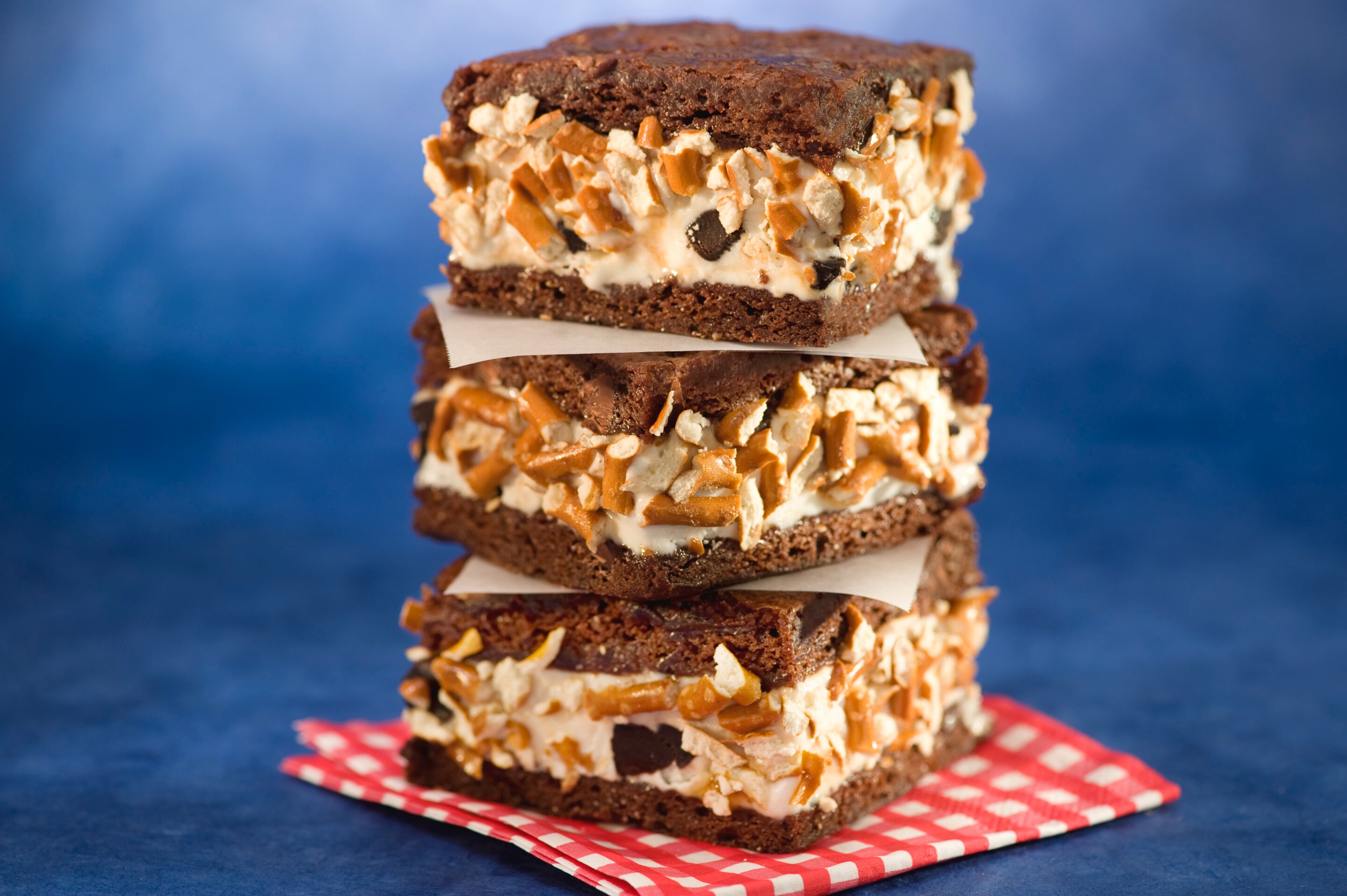 Sweet & Salty Brownie Ice Cream Sandwich Recipe