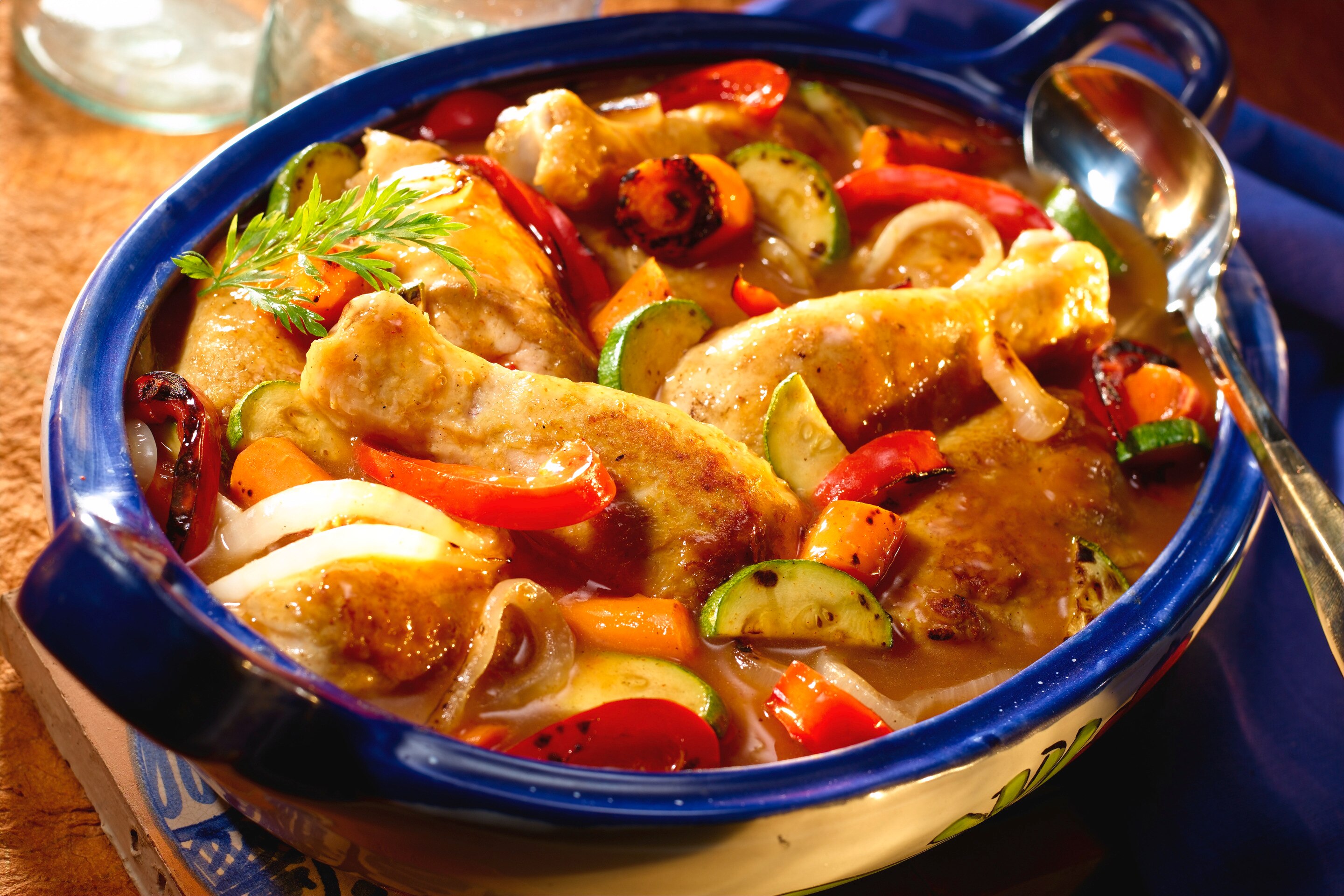 Lemon and Italian Herb Chicken Stew