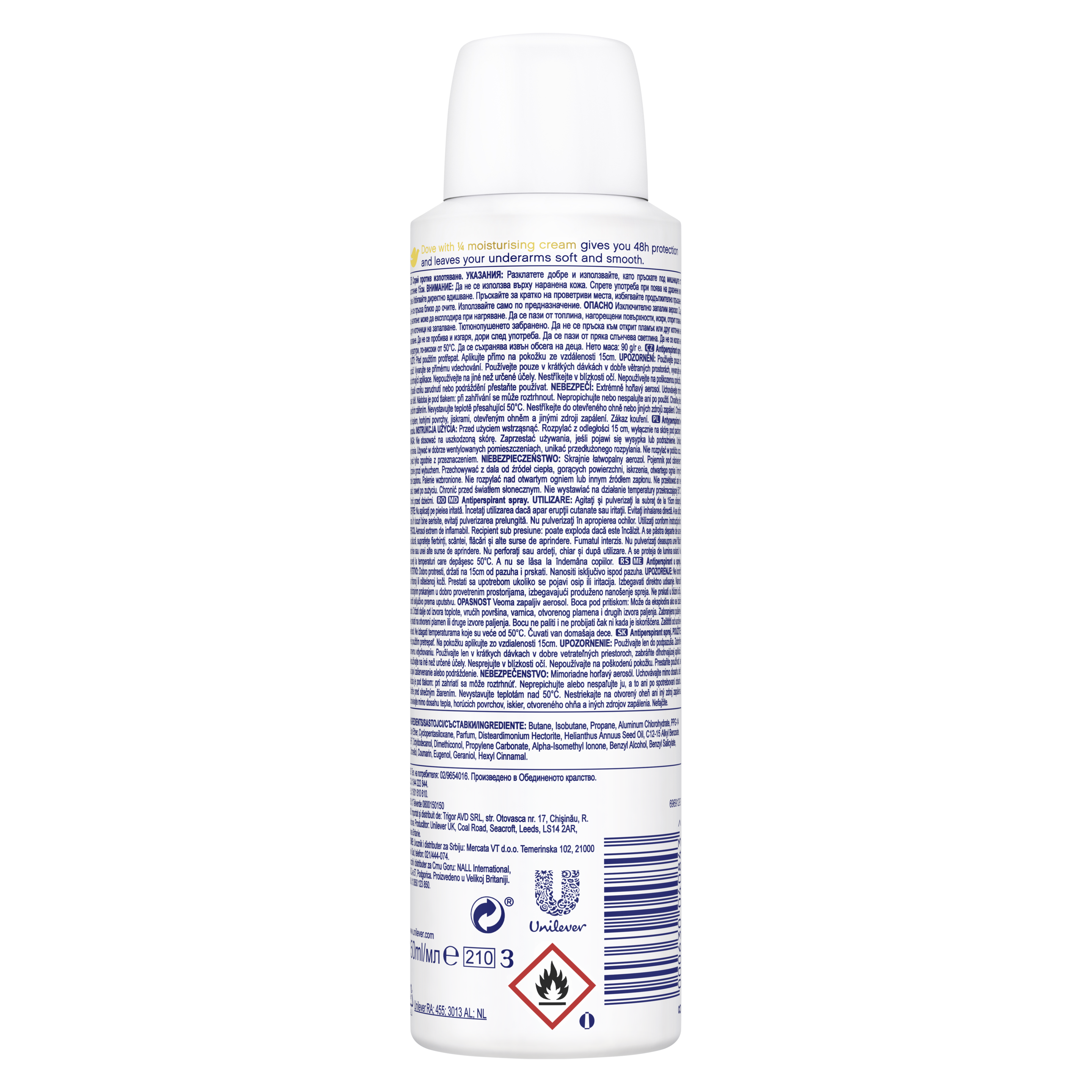 Antyperspirant w aerozolu Original 150ml
