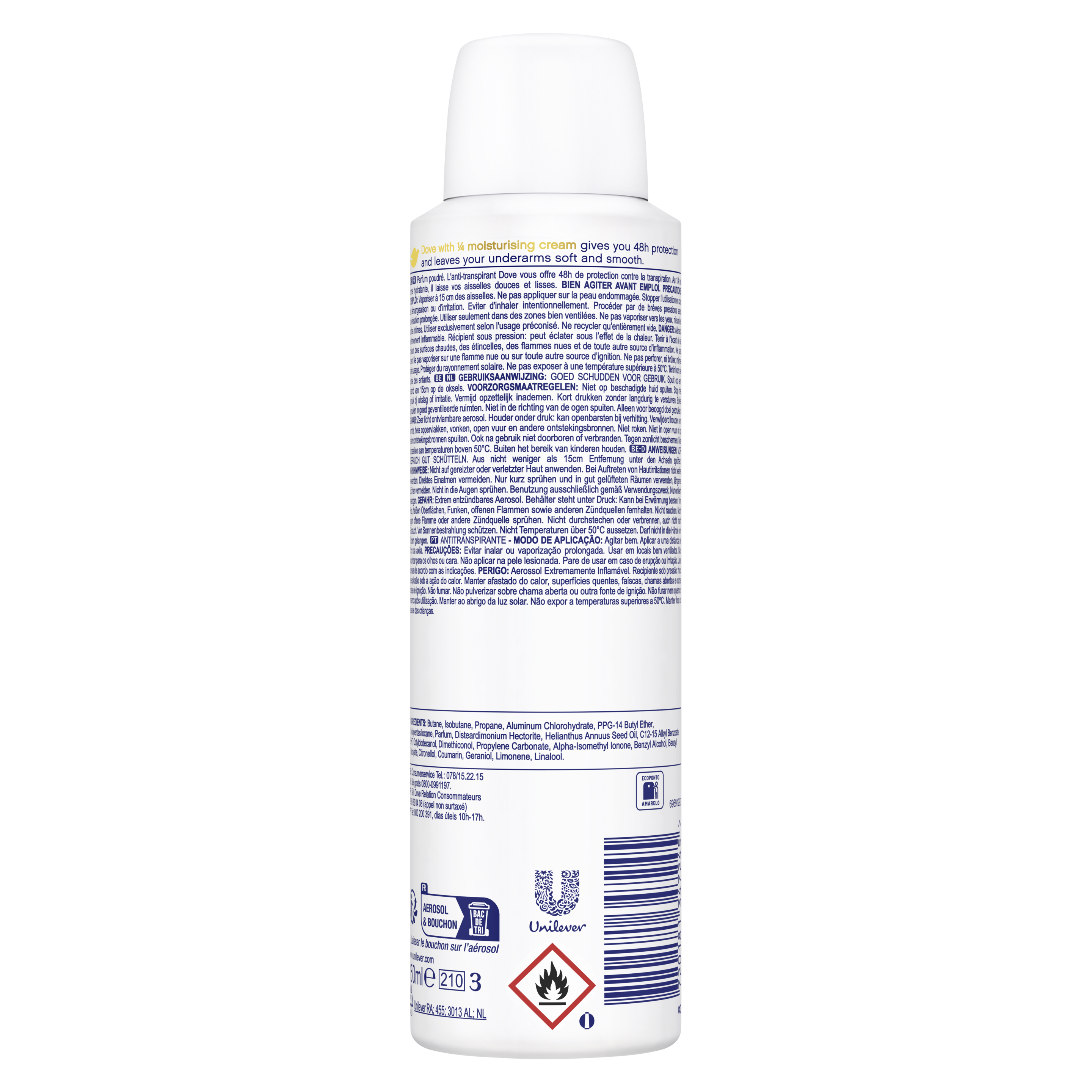 Spray Powder Soft, 48h Proteção