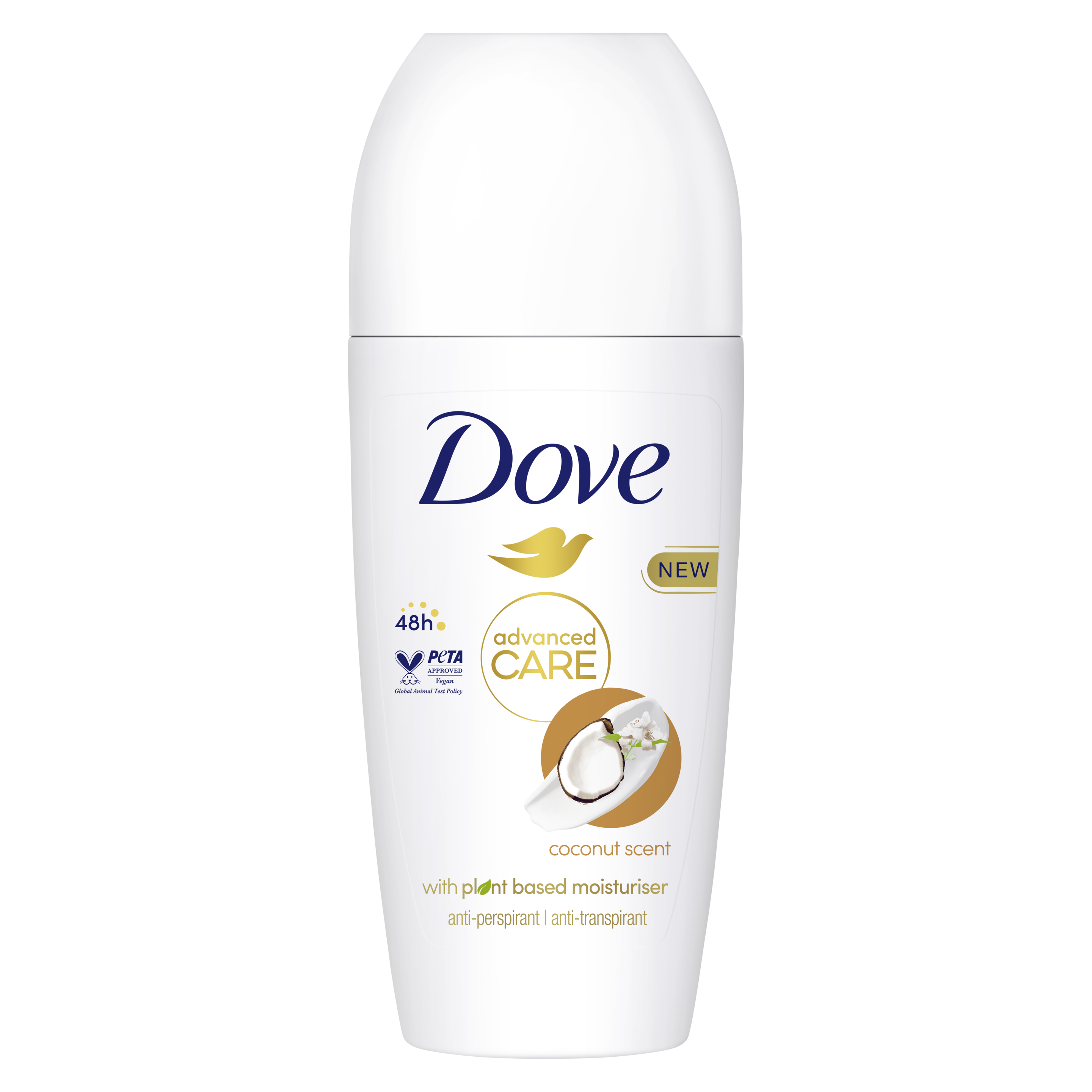 Dove Αποσμητικό Roll-On Advanced Care Coconut 50ml