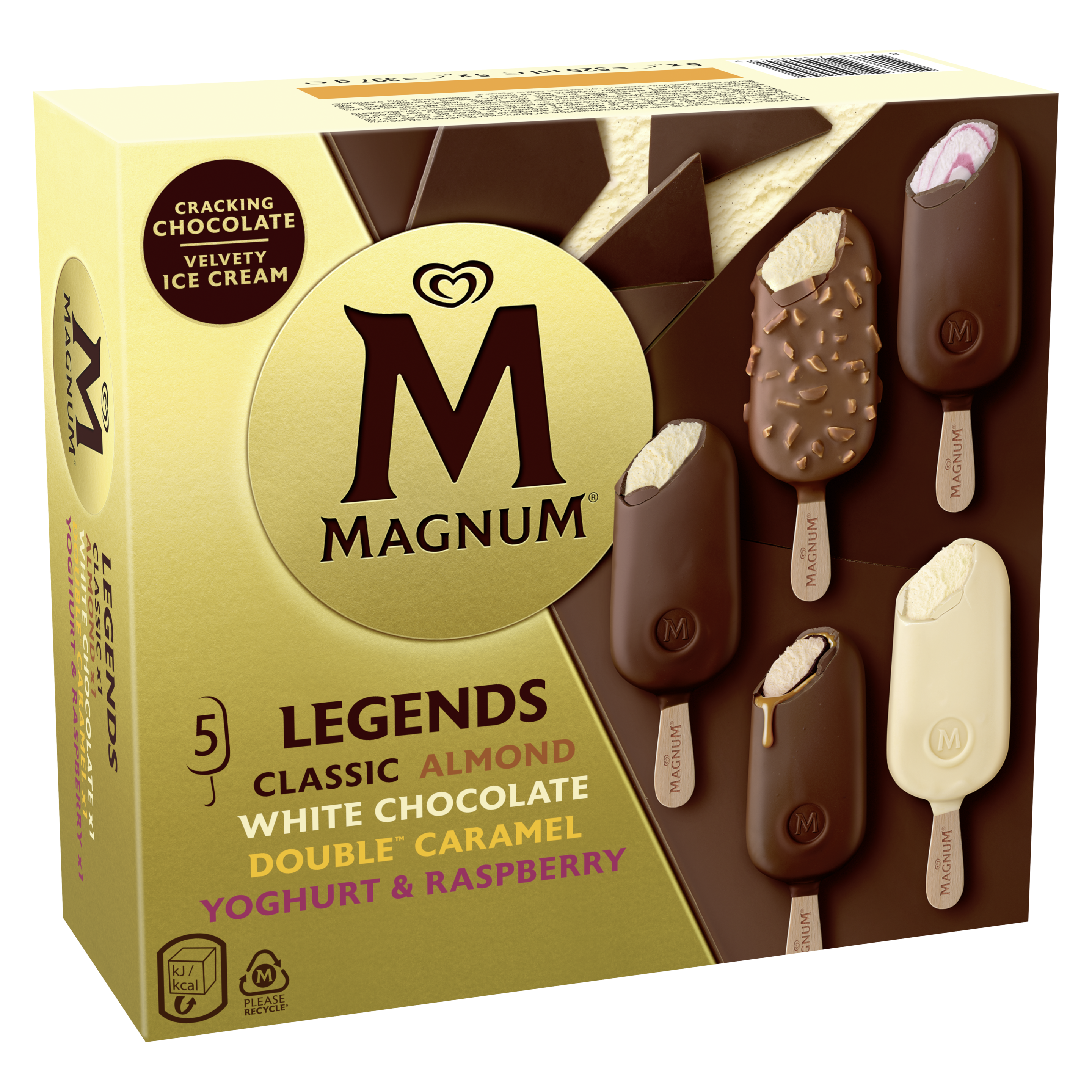 Magnum  Helado Bombón Legends con los helados icónicos de Magnum 525ml