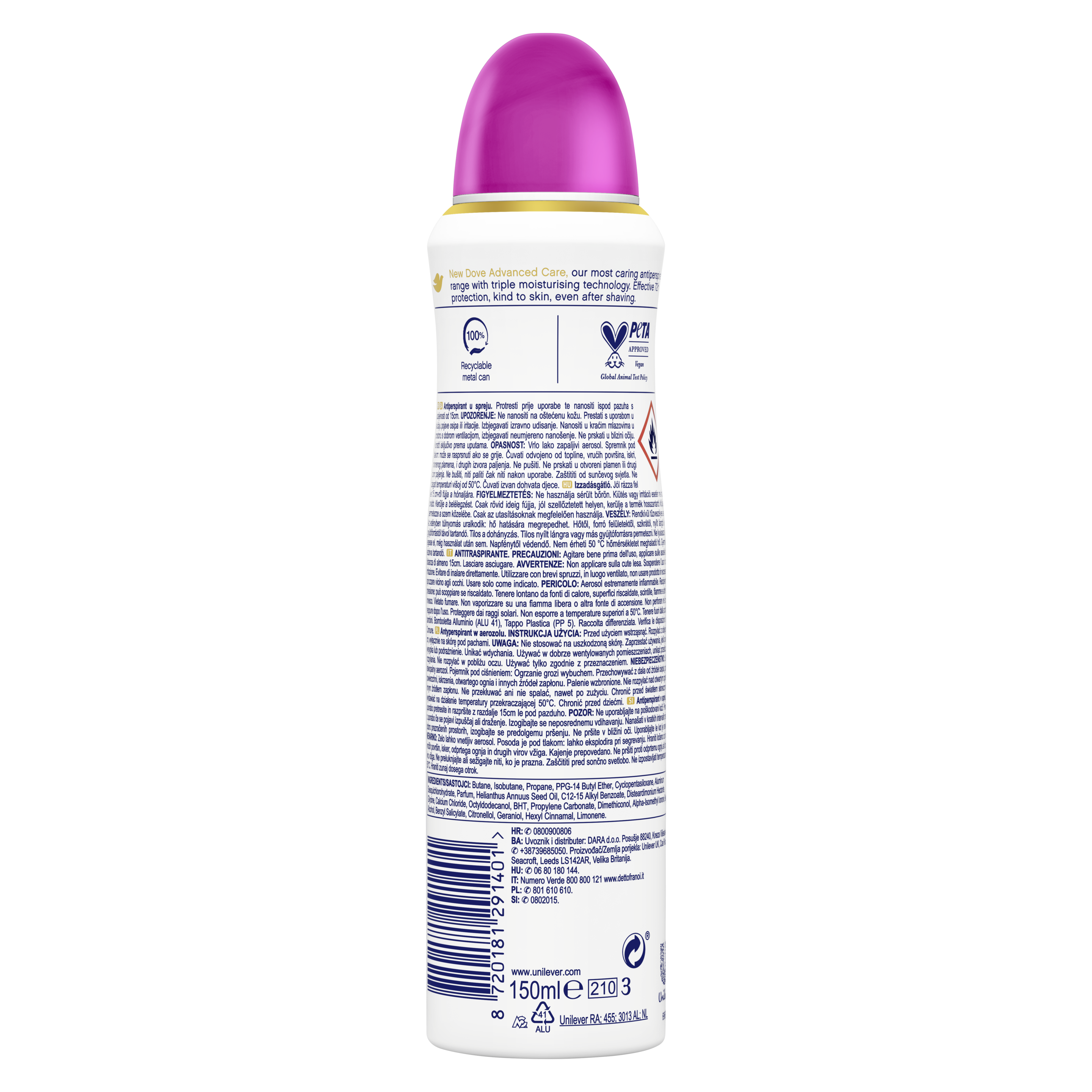 Advanced Care  Acai Berry & Waterlily  Antyperspirant w aerozolu 150ml