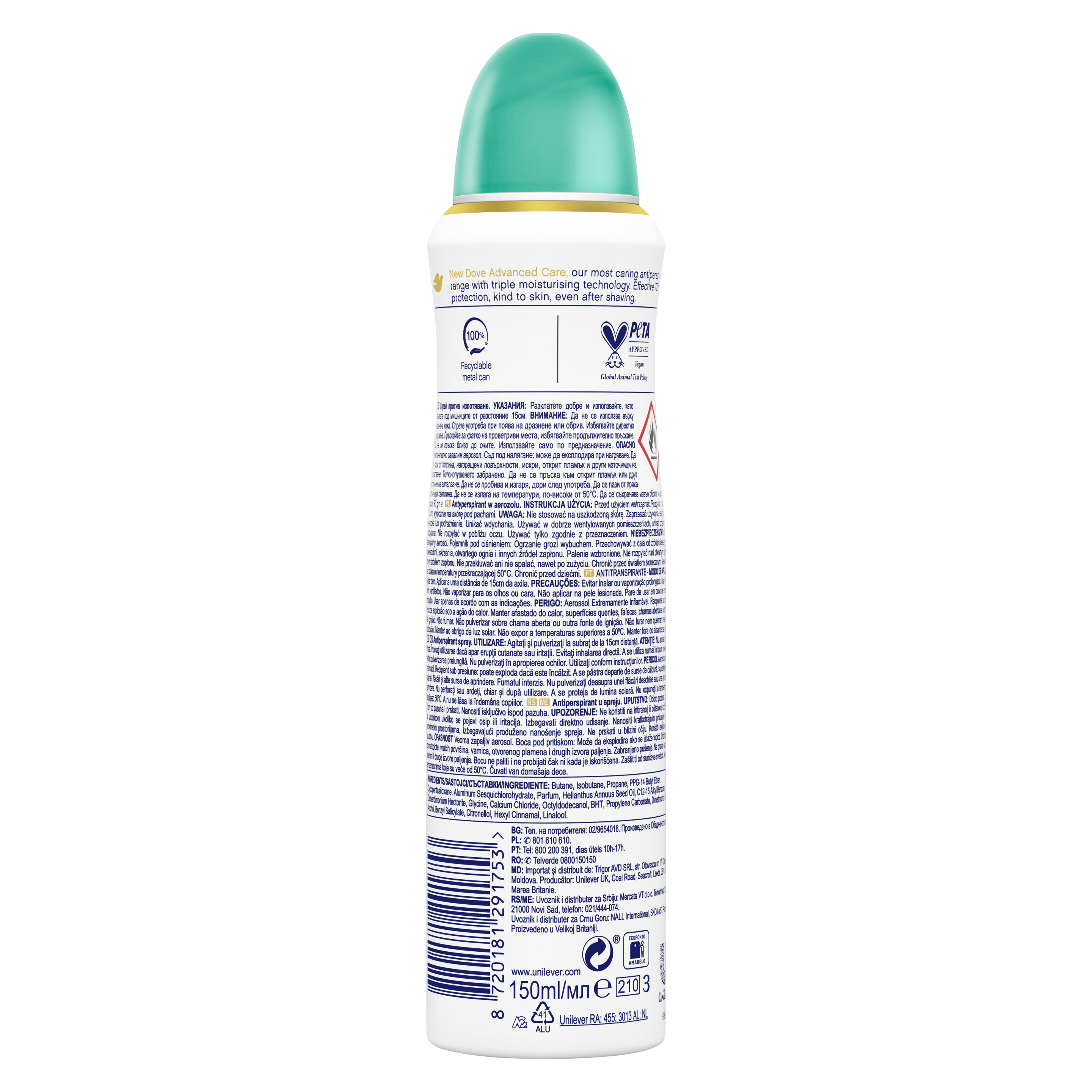 Spray Pear & Aloe Vera, 72h Proteção