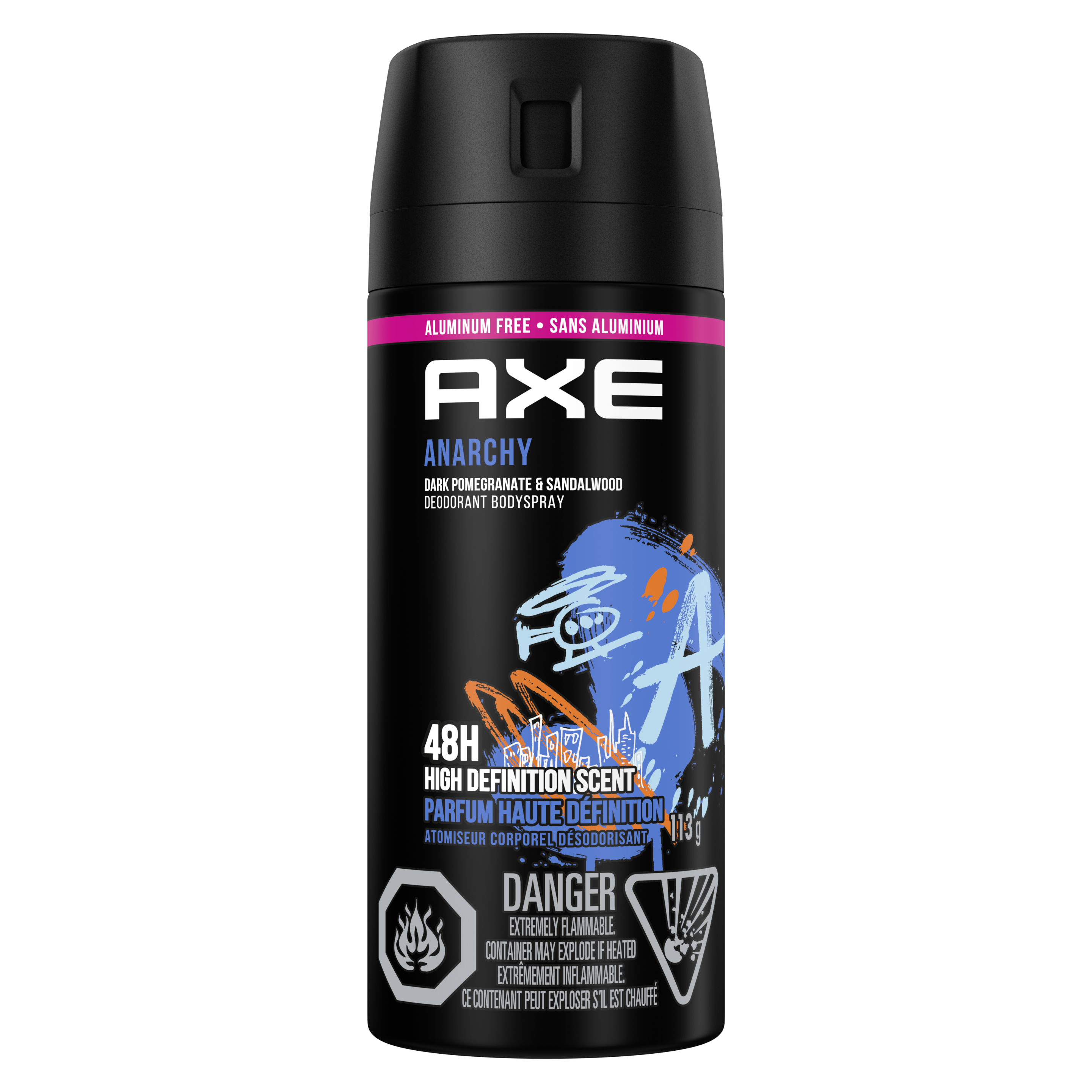 AXE Anarchy Deodorant Body Spray Axe