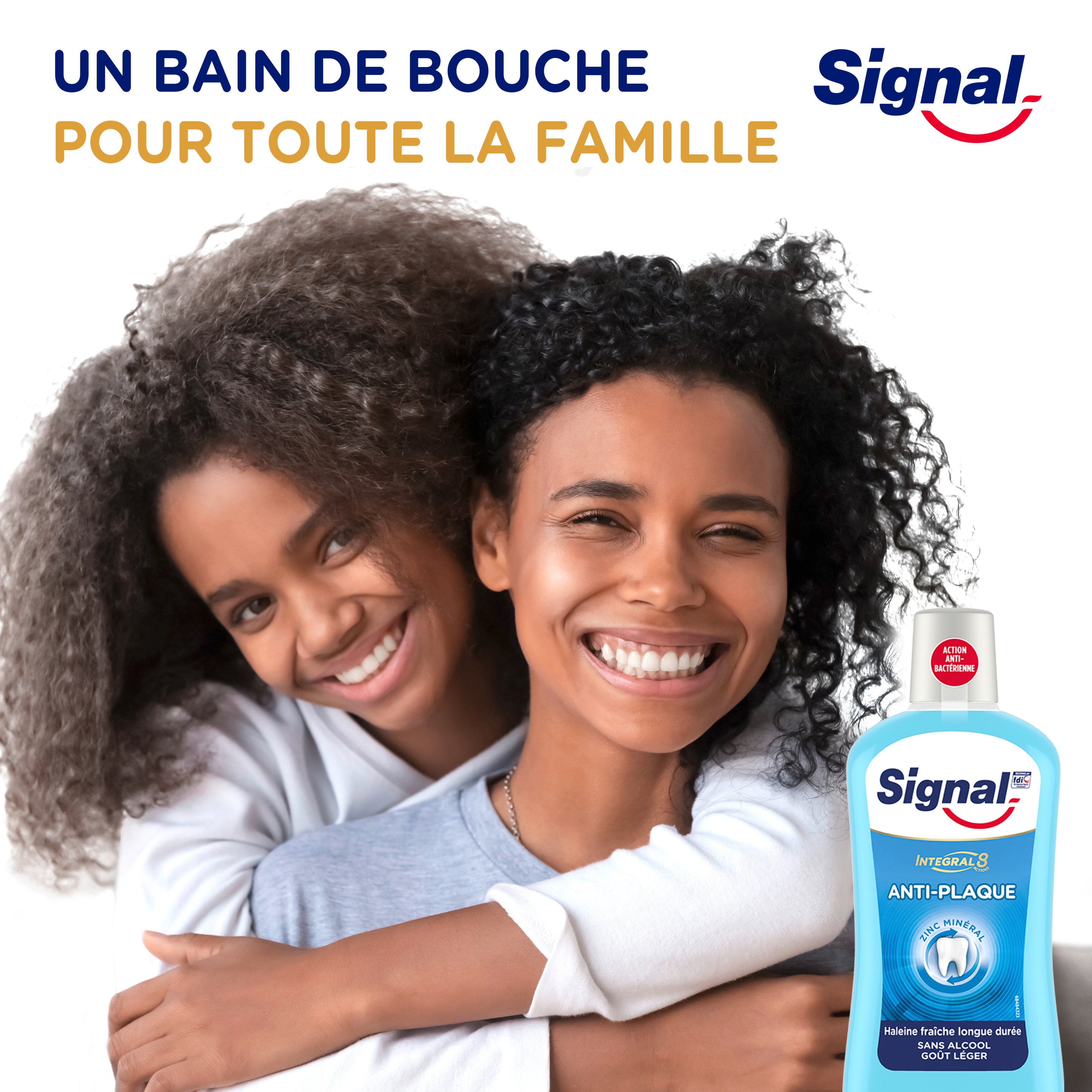 Signal Bain De Bouche Integral 8 Anti-Plaque 500ml