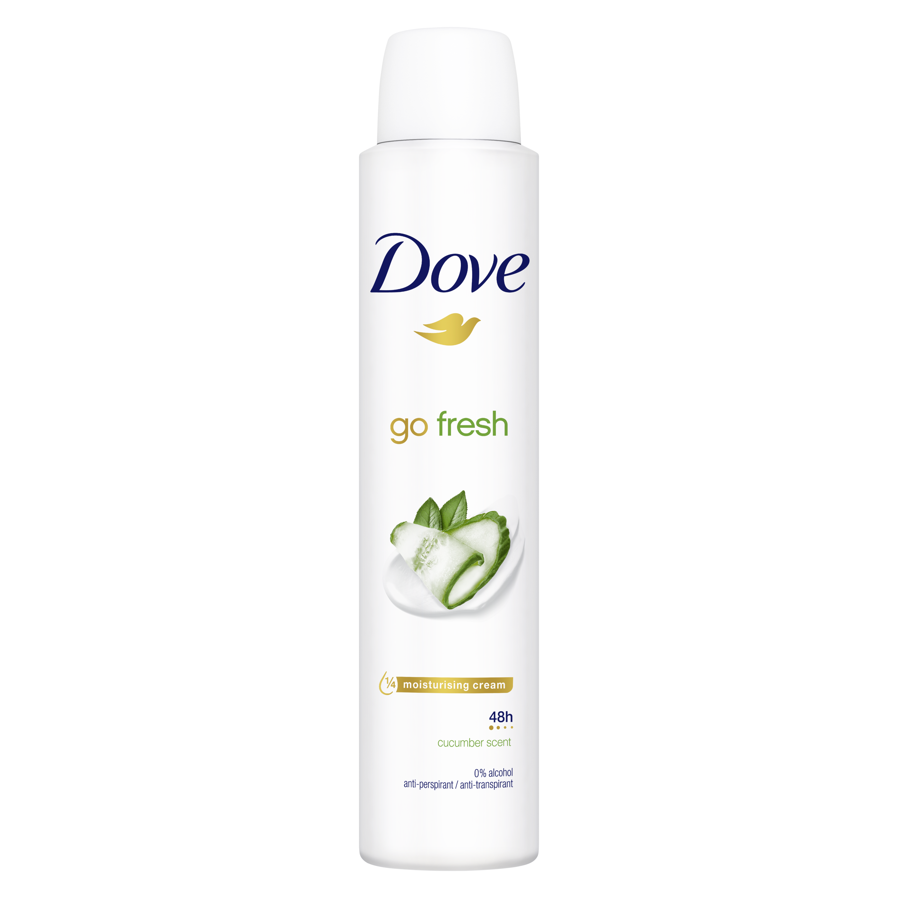 Dove Go Fresh Déodorant  Anti-Transpirant Spray Semi-Compressed Cucumber 200ml