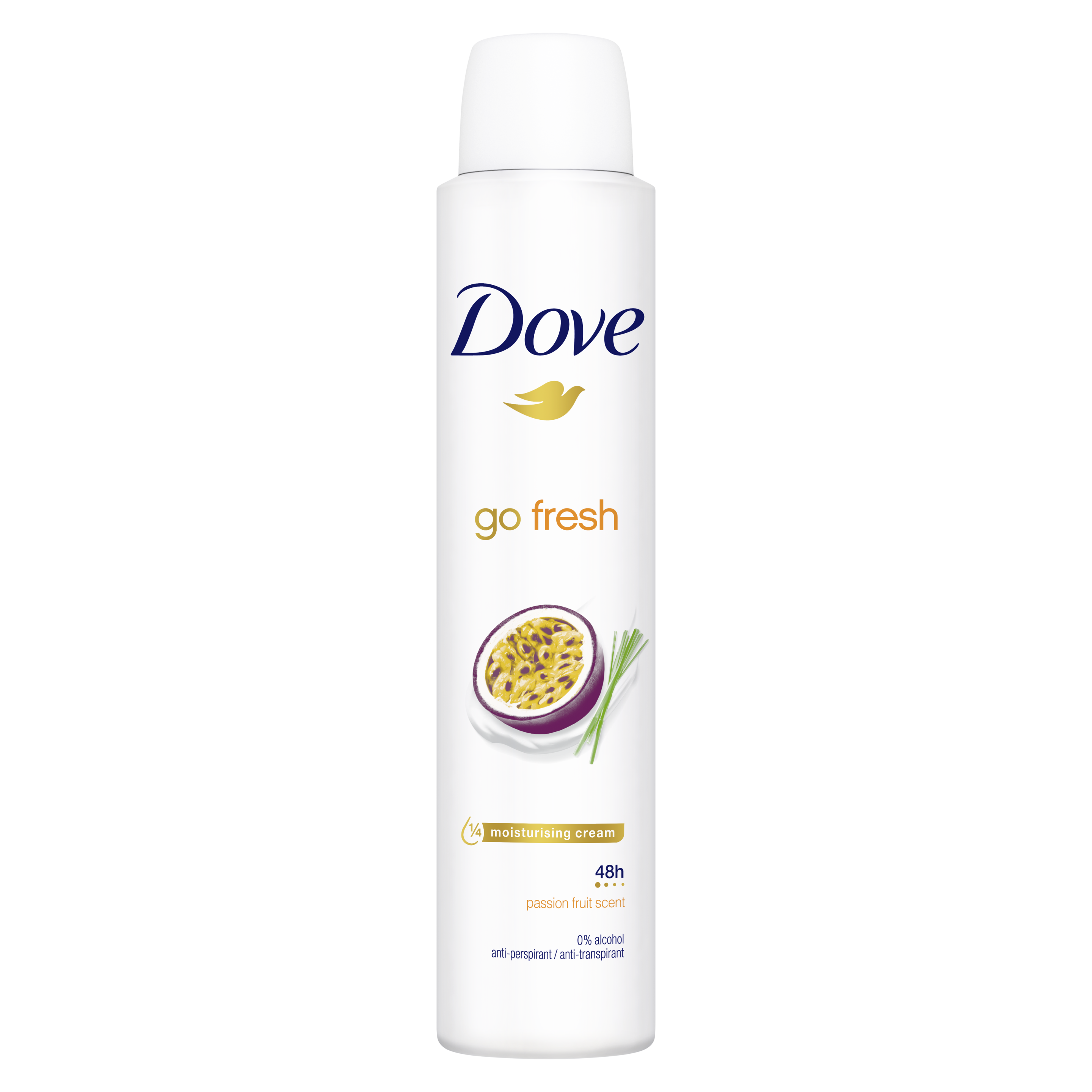 Dove Go Fresh Déodorant  Anti-Transpirant Spray Semi-Compressed Passion Fruits 200ml