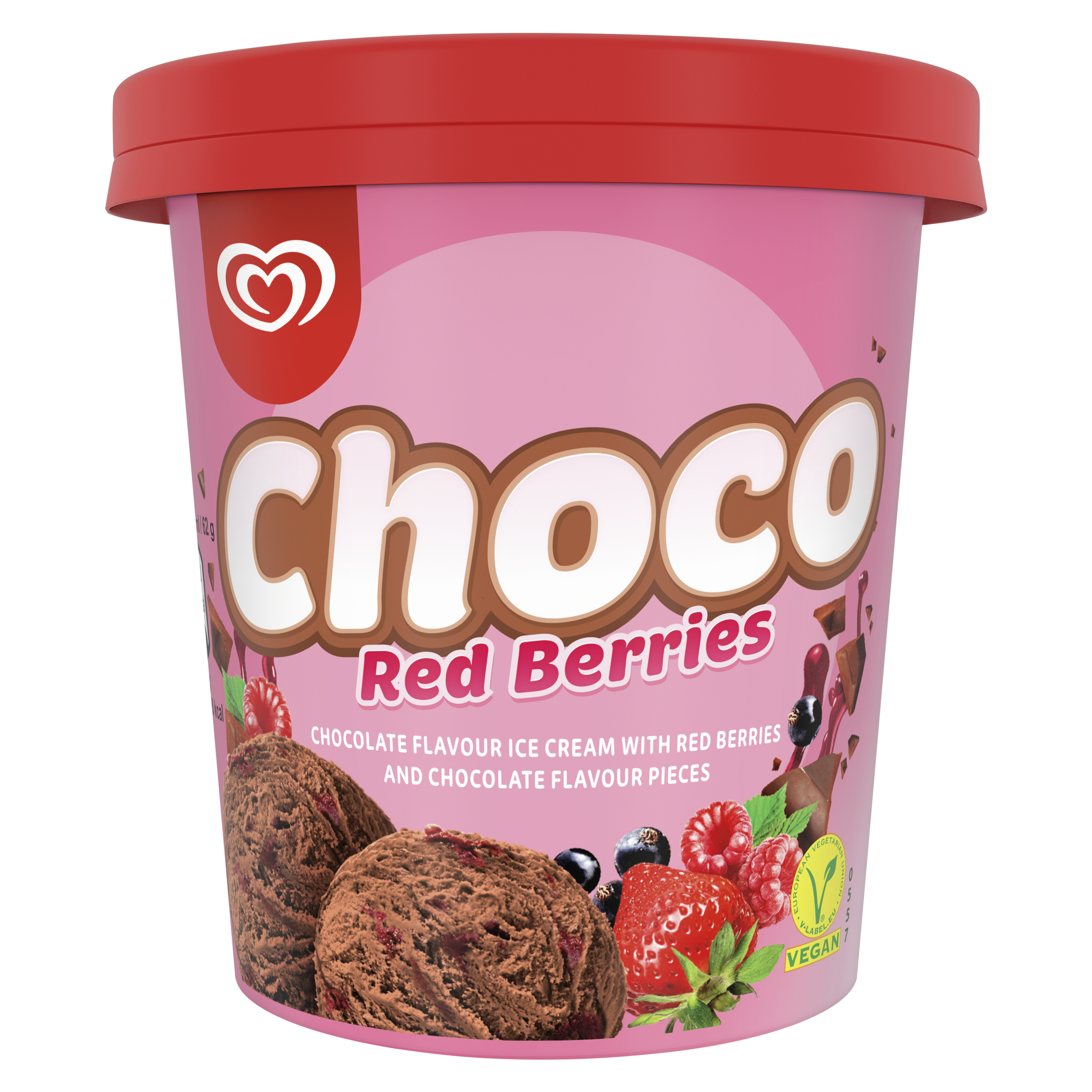 Frisko Is Choco Red Berries Vegan