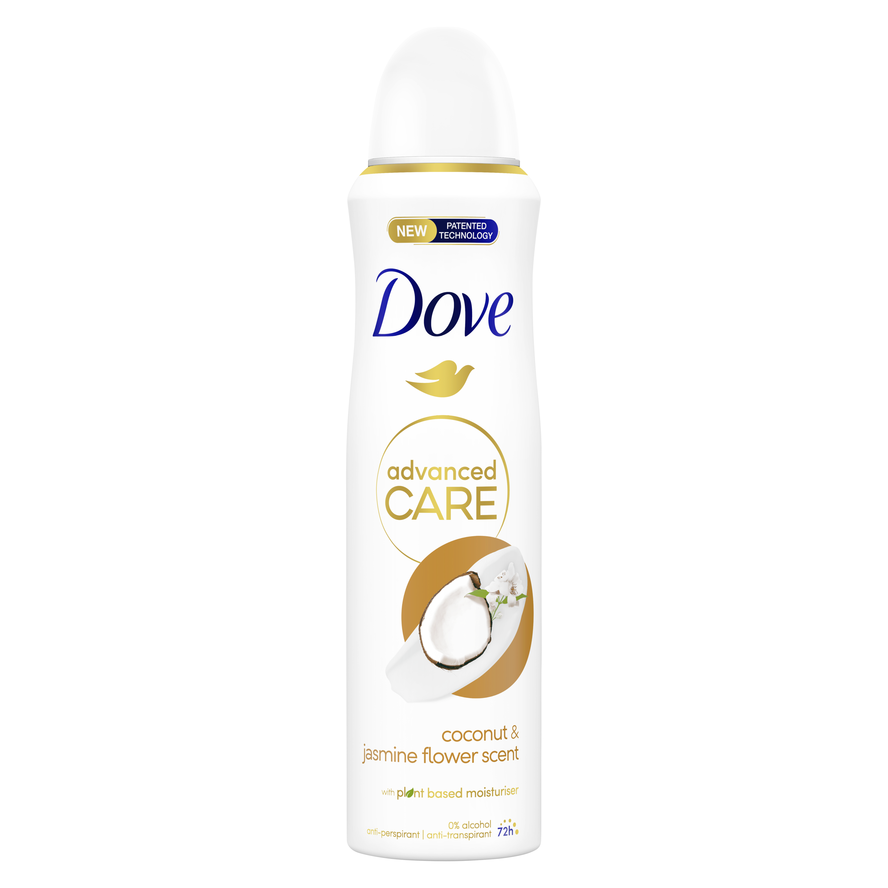 Dove Αποσμητικό Spray Advanced Care Coconut & Jasmine Flower 150ml