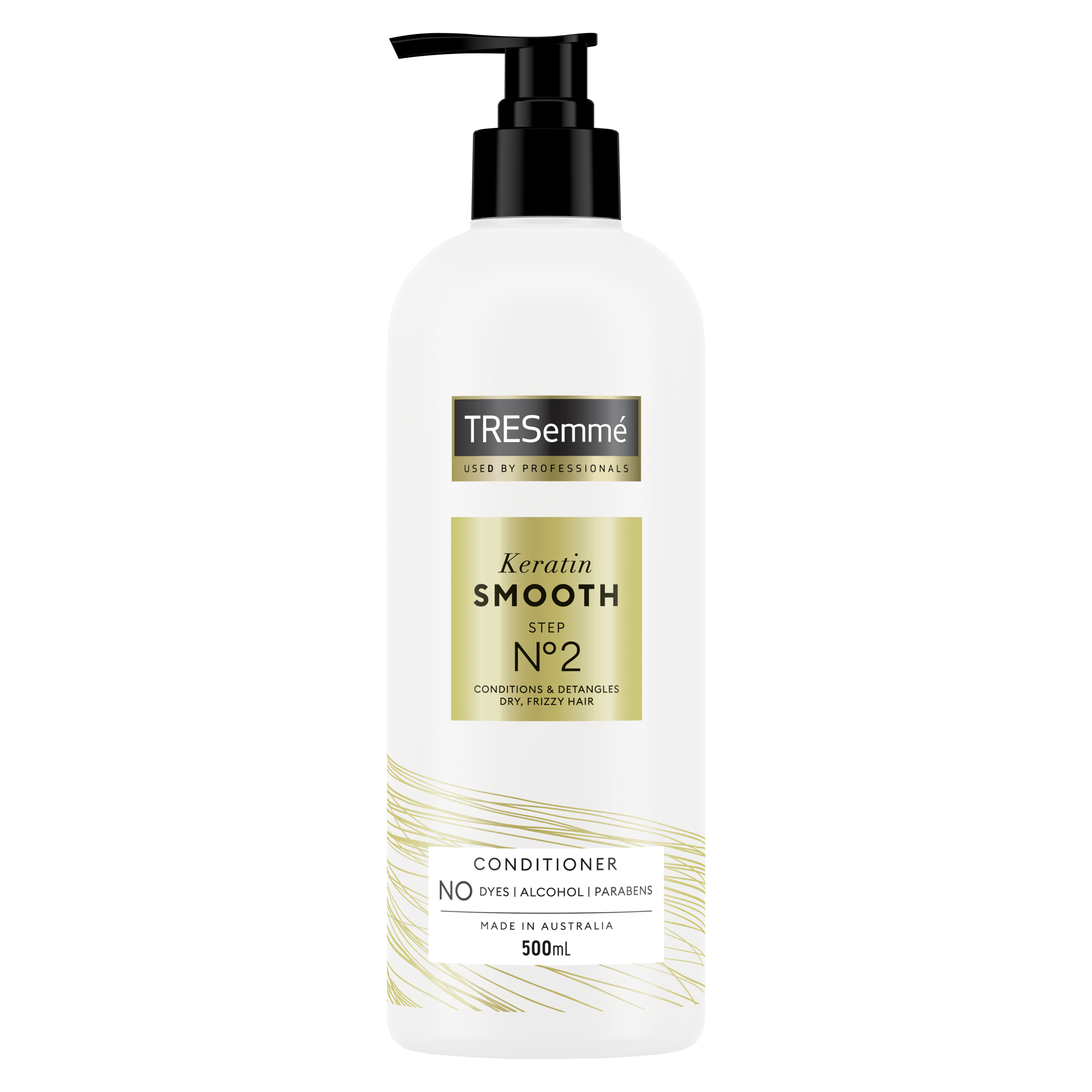 A 500ml bottle of TRESemmé Keratin Smooth Conditioner