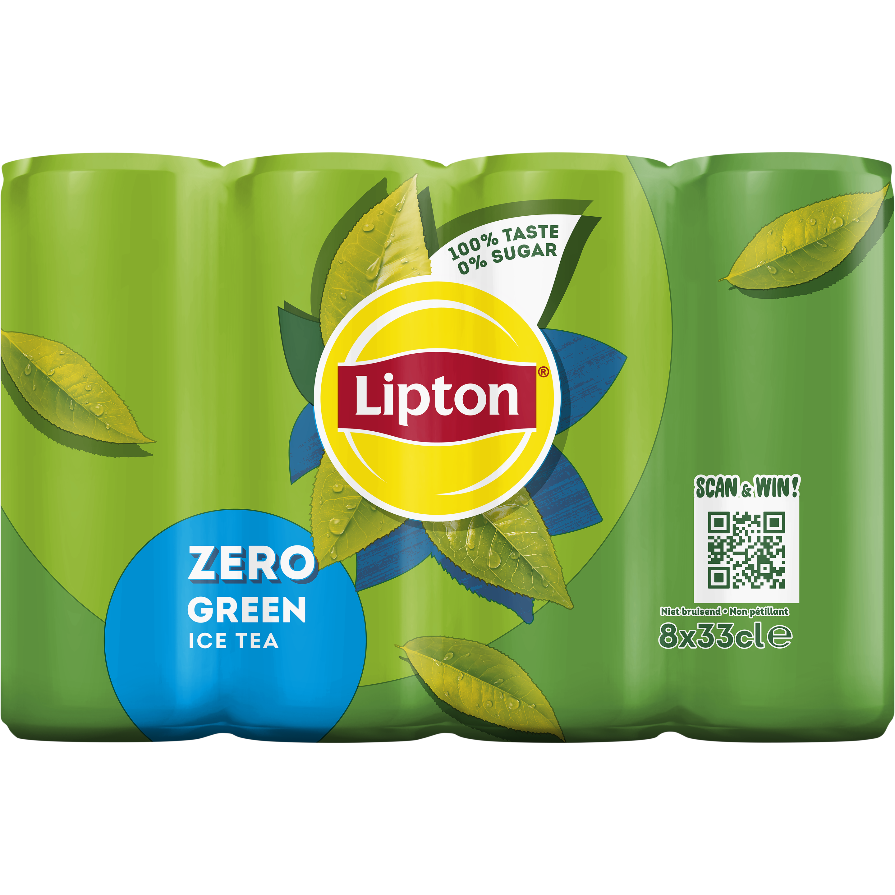 Lipton Ice Tea Green Zero 8x33cl