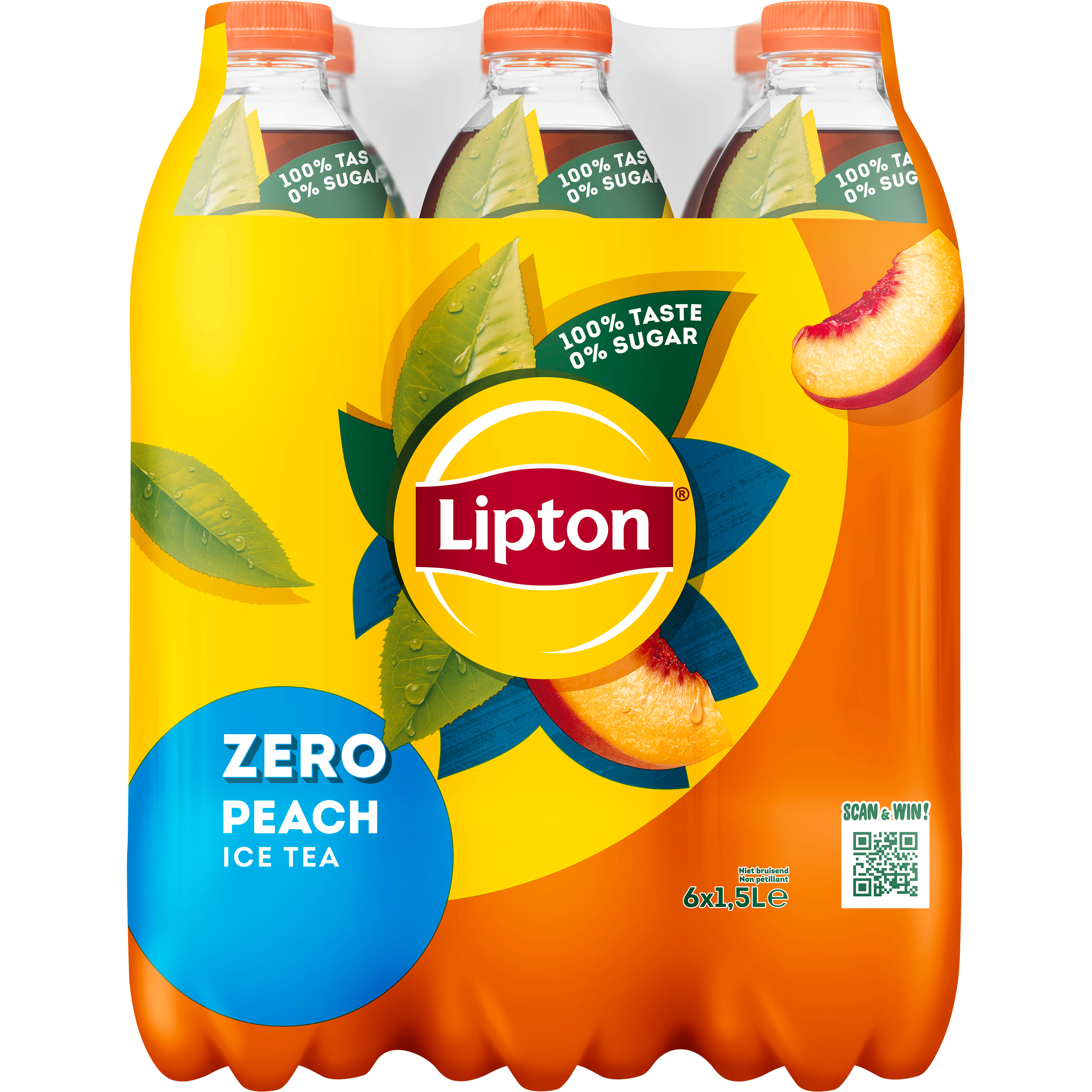 Lipton Ice Tea Peach Zero 6x1