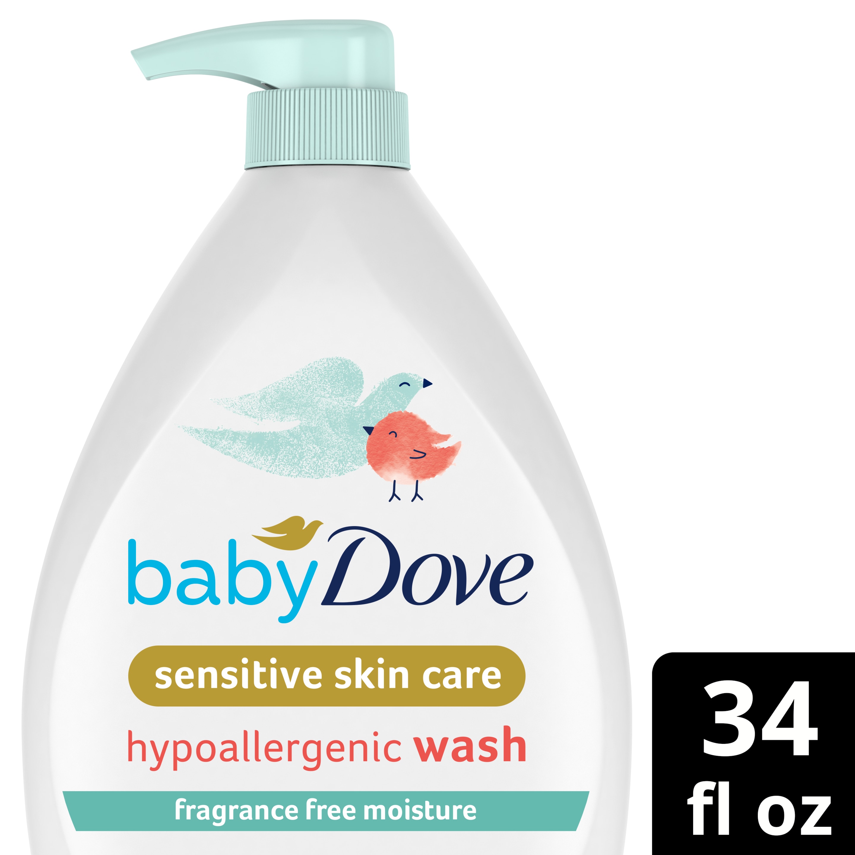 Baby Dove Sensitive Moisture Tip to Toe Wash 34 fl. oz.