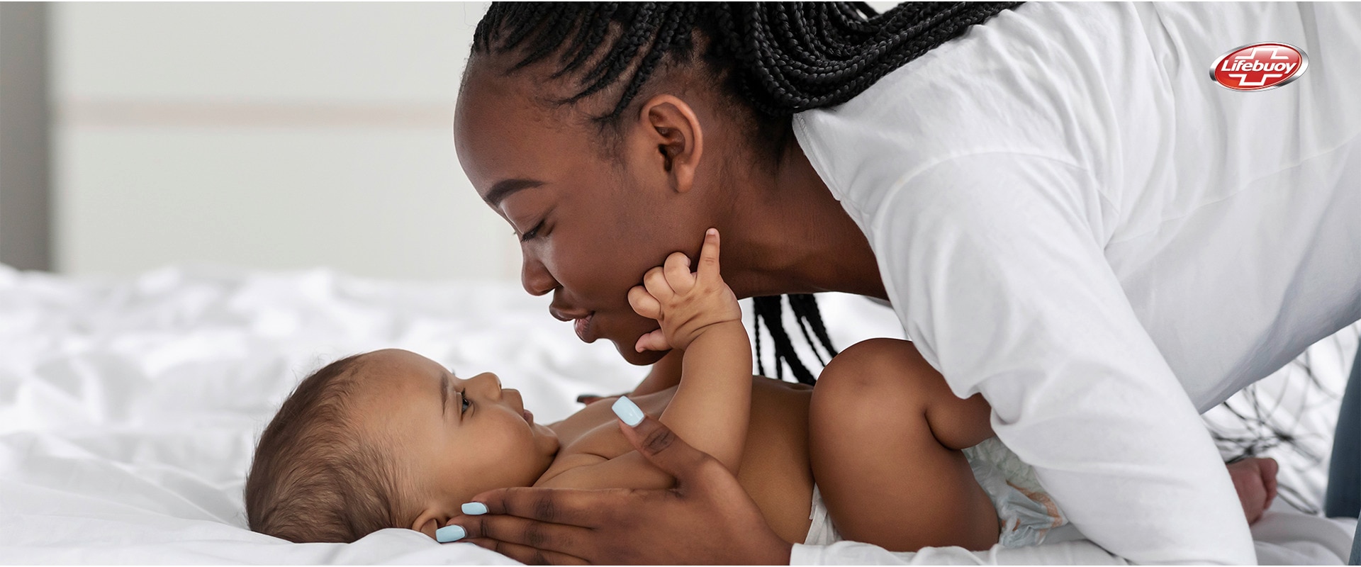 Mother and baby