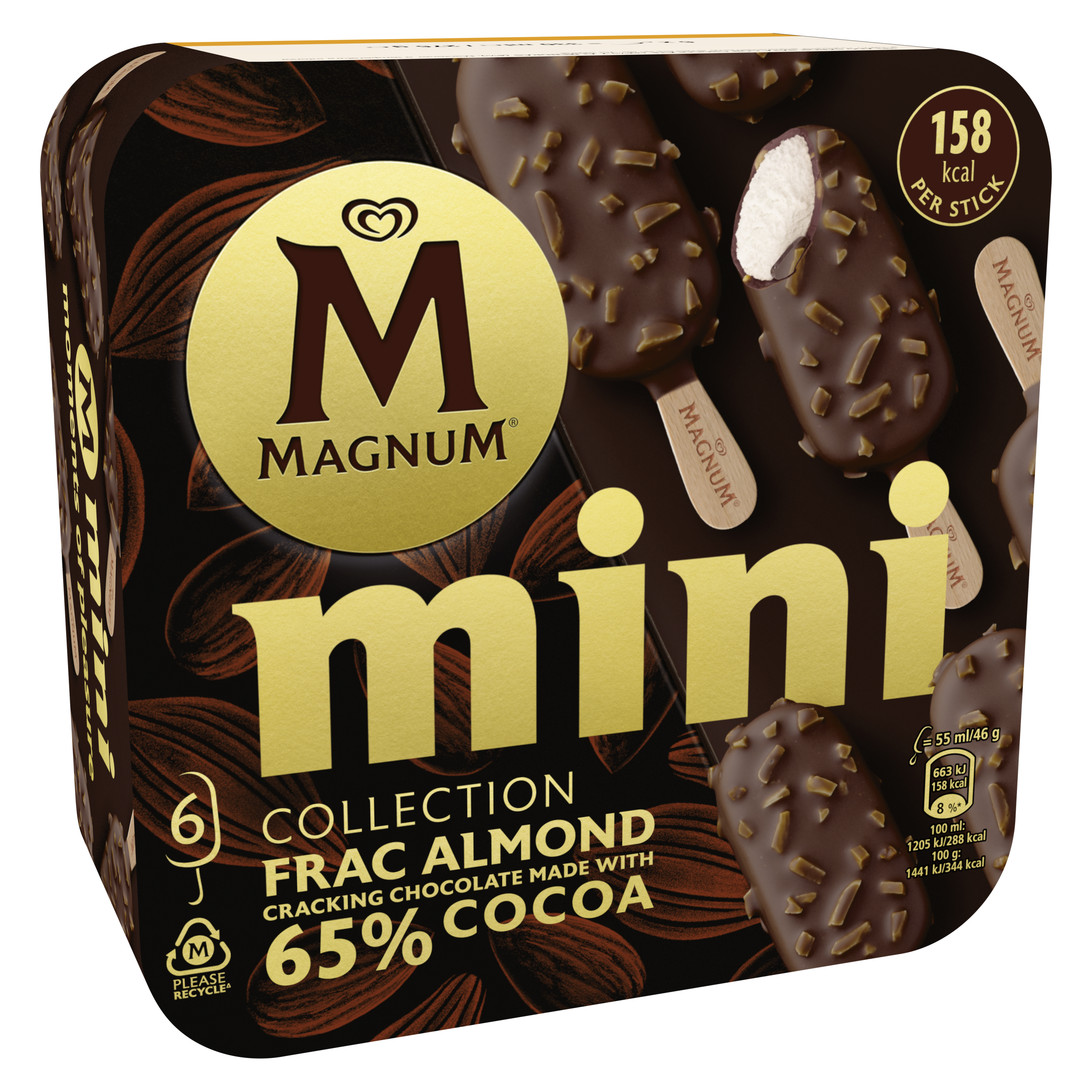Magnum Mini Frac Almond x6