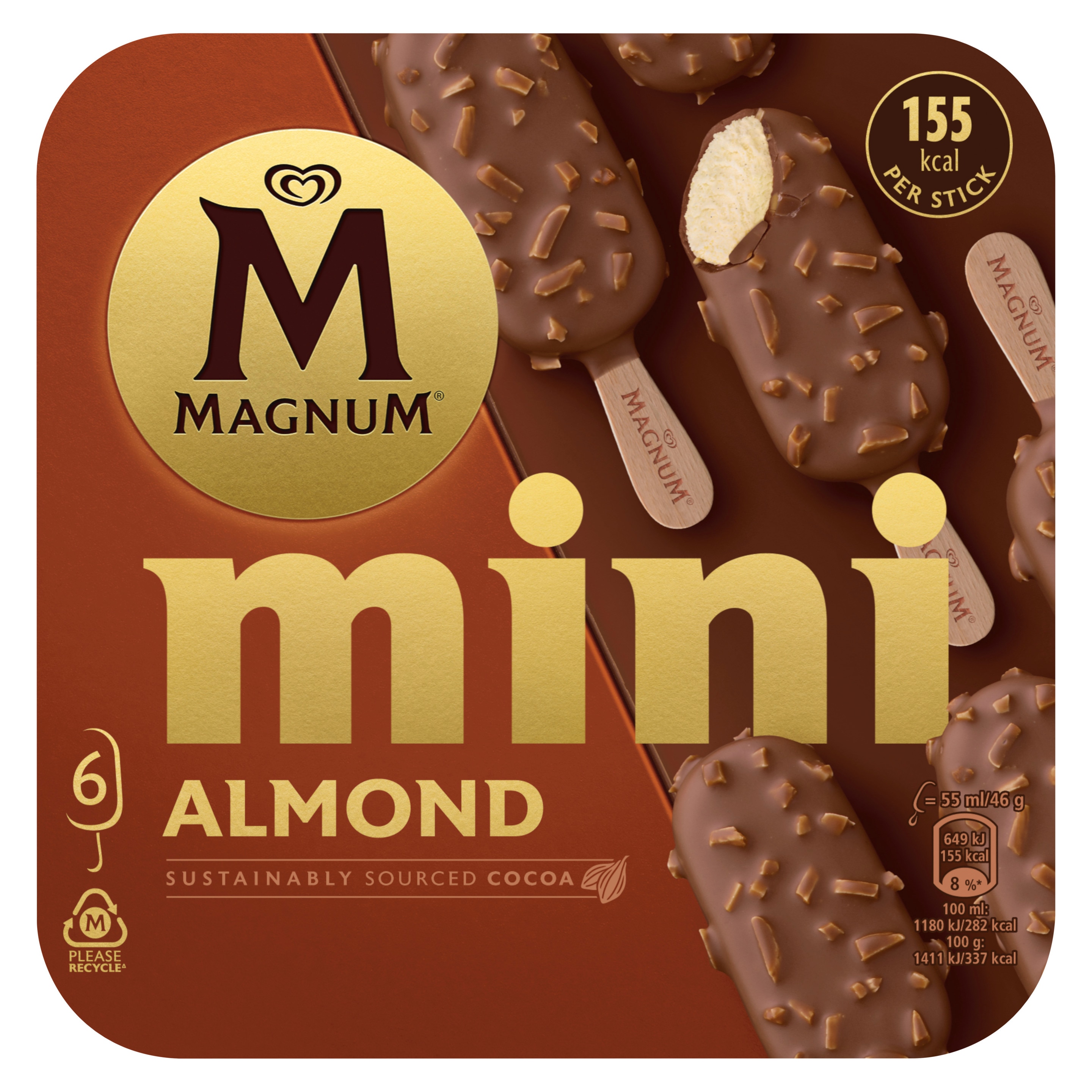 Magnum Mini Almond 55 ml 6MP