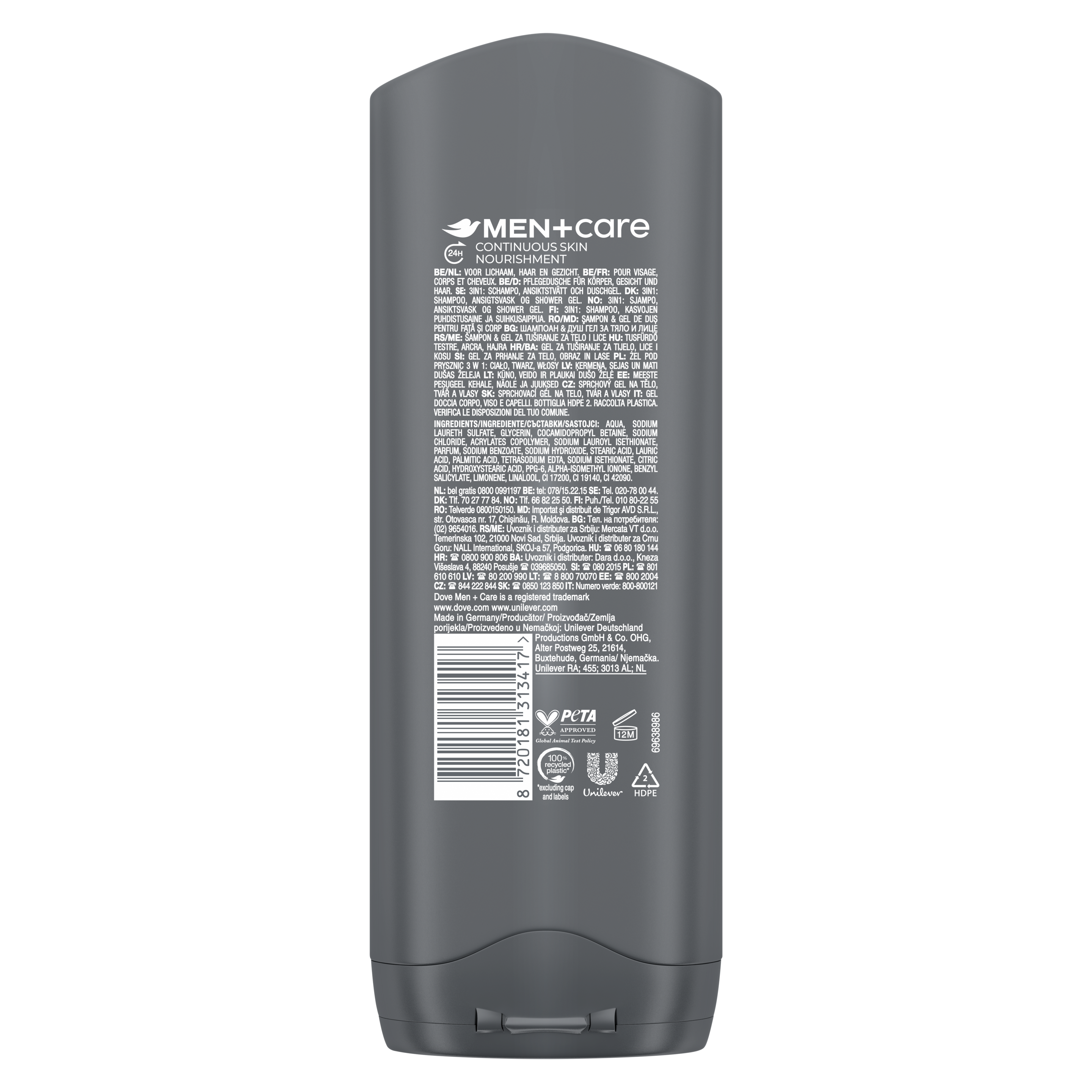 Men+Care Żel pod prysznic Clean Comfort