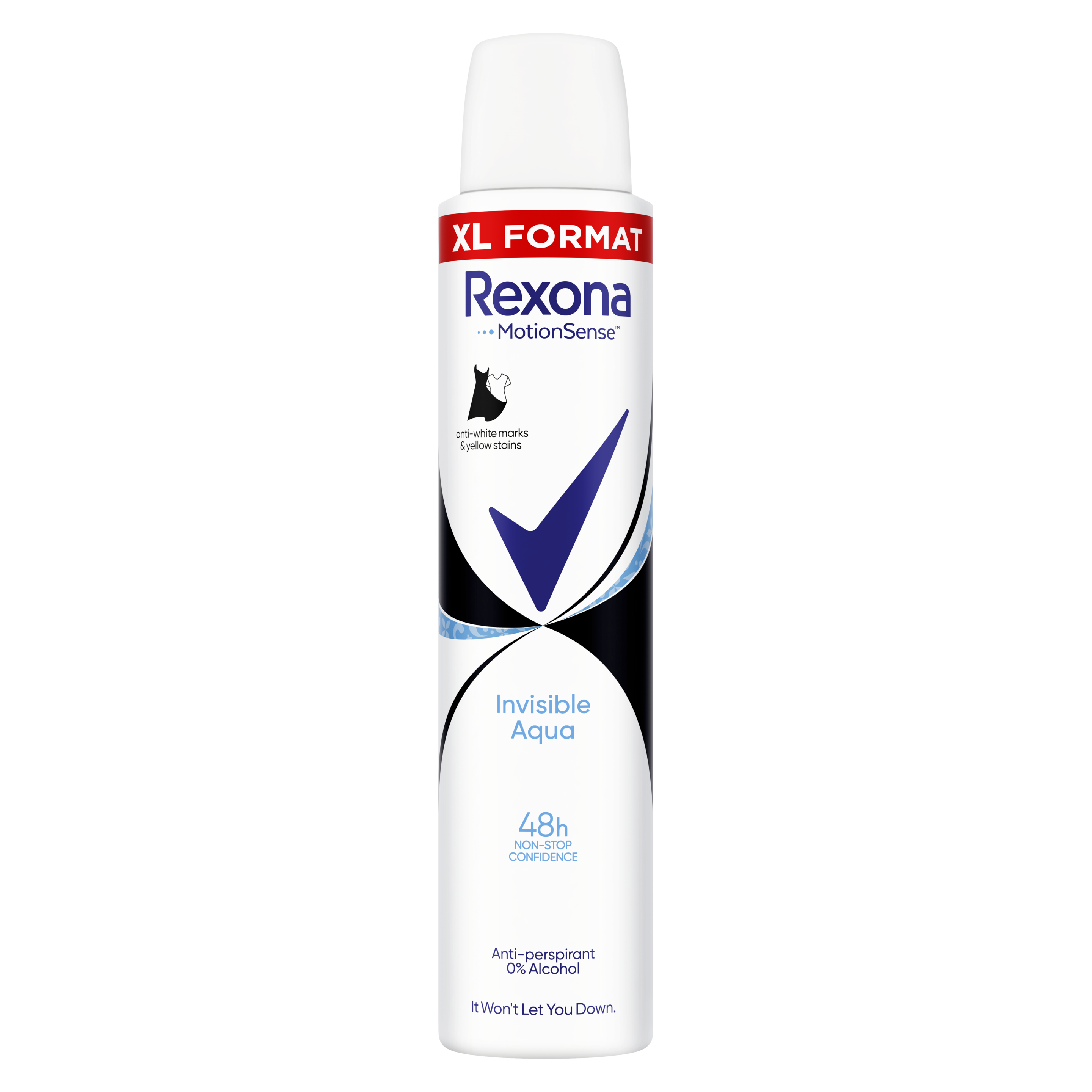 Antyperspirant w spray'u  Rexona Invisible Aqua
