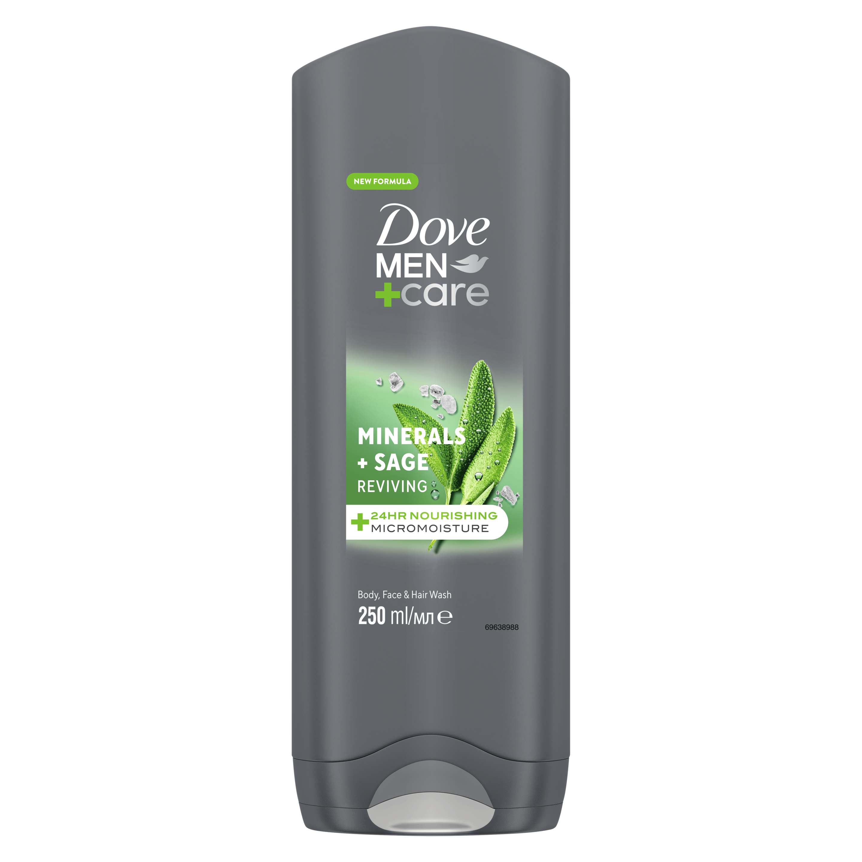 Sprchovací gél pre mužov Minerals&Sage 250ml