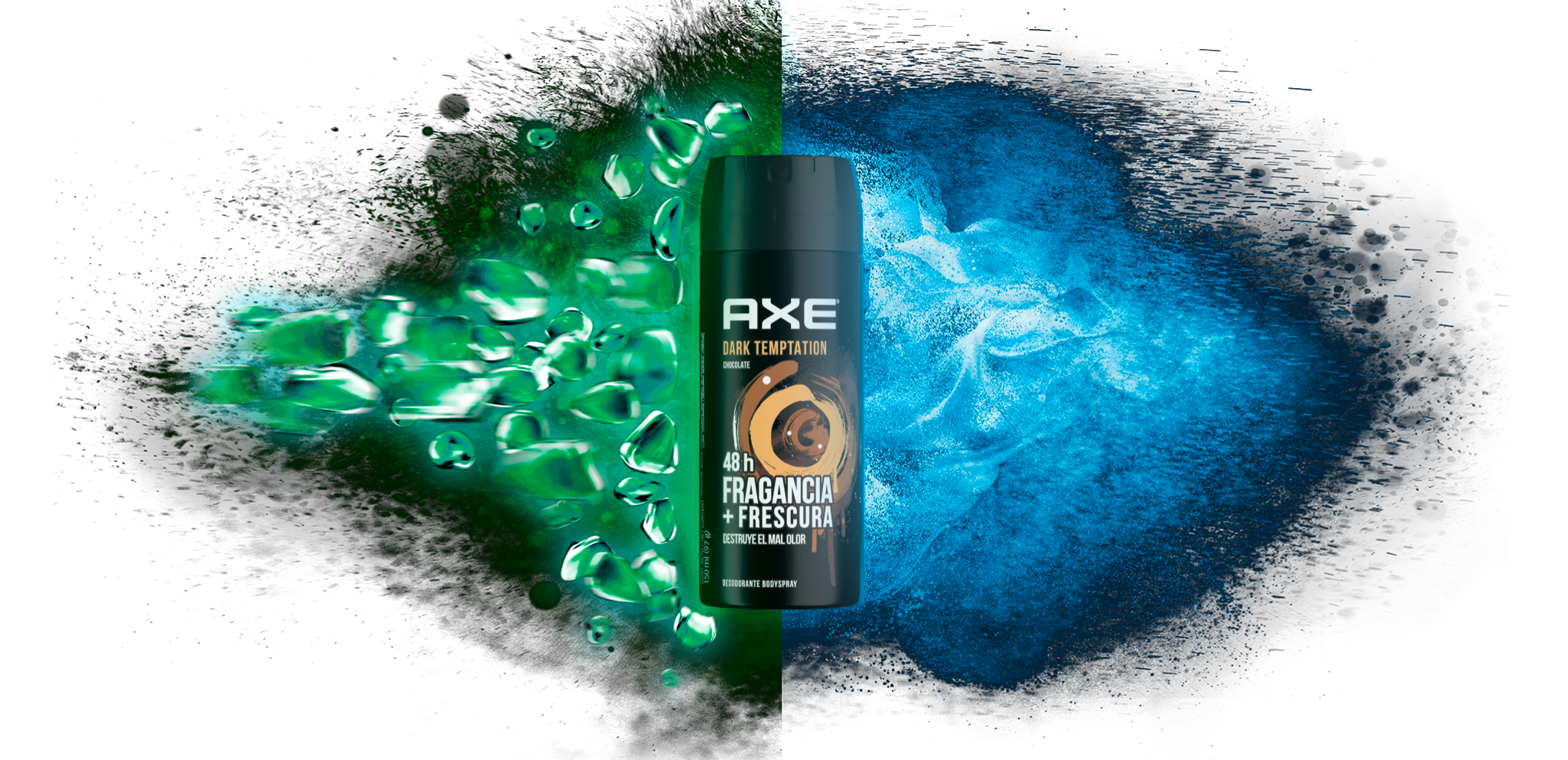Conoce nuestro desodorante AXE Dark Temptation y destruye el mal olor