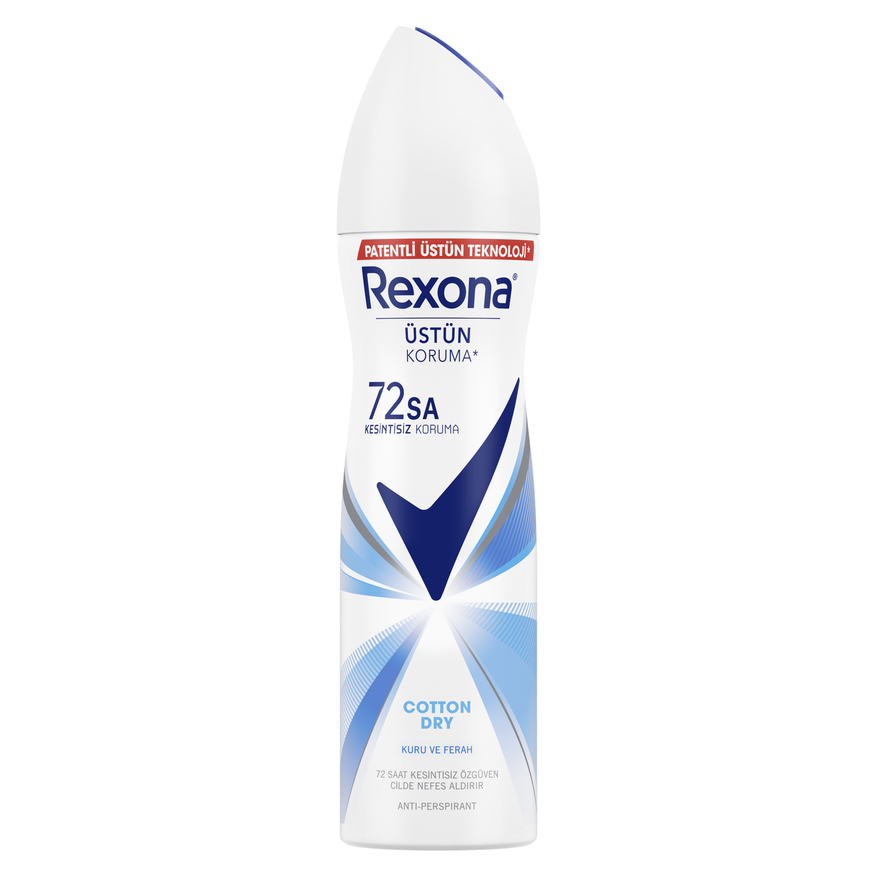 Rexona Cotton Dry Antiperspirant Kadın Sprey Deodorant 150 ml