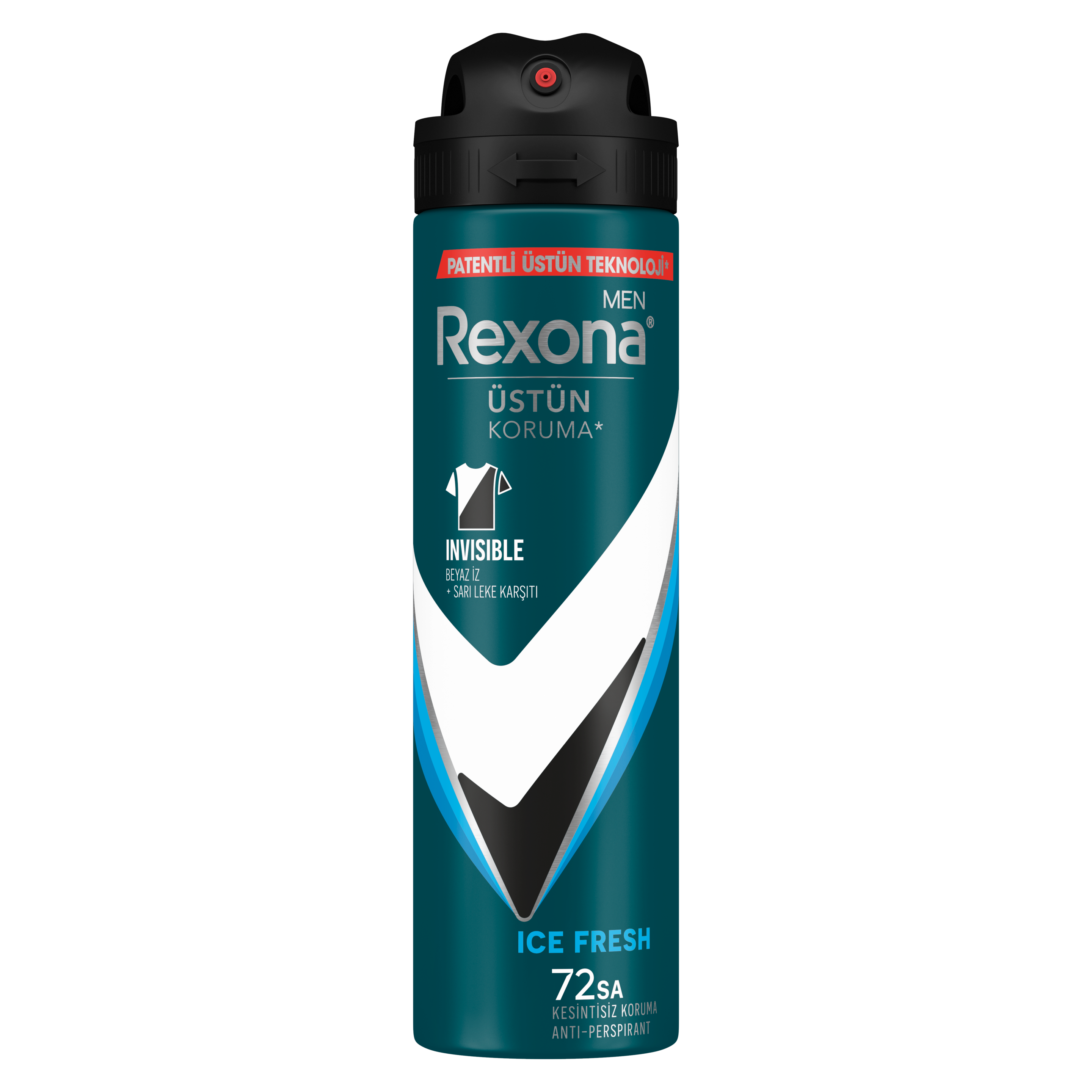 Rexona Men Invisible Ice Fresh Antiperspirant Erkek Sprey Deodorant 150 ml