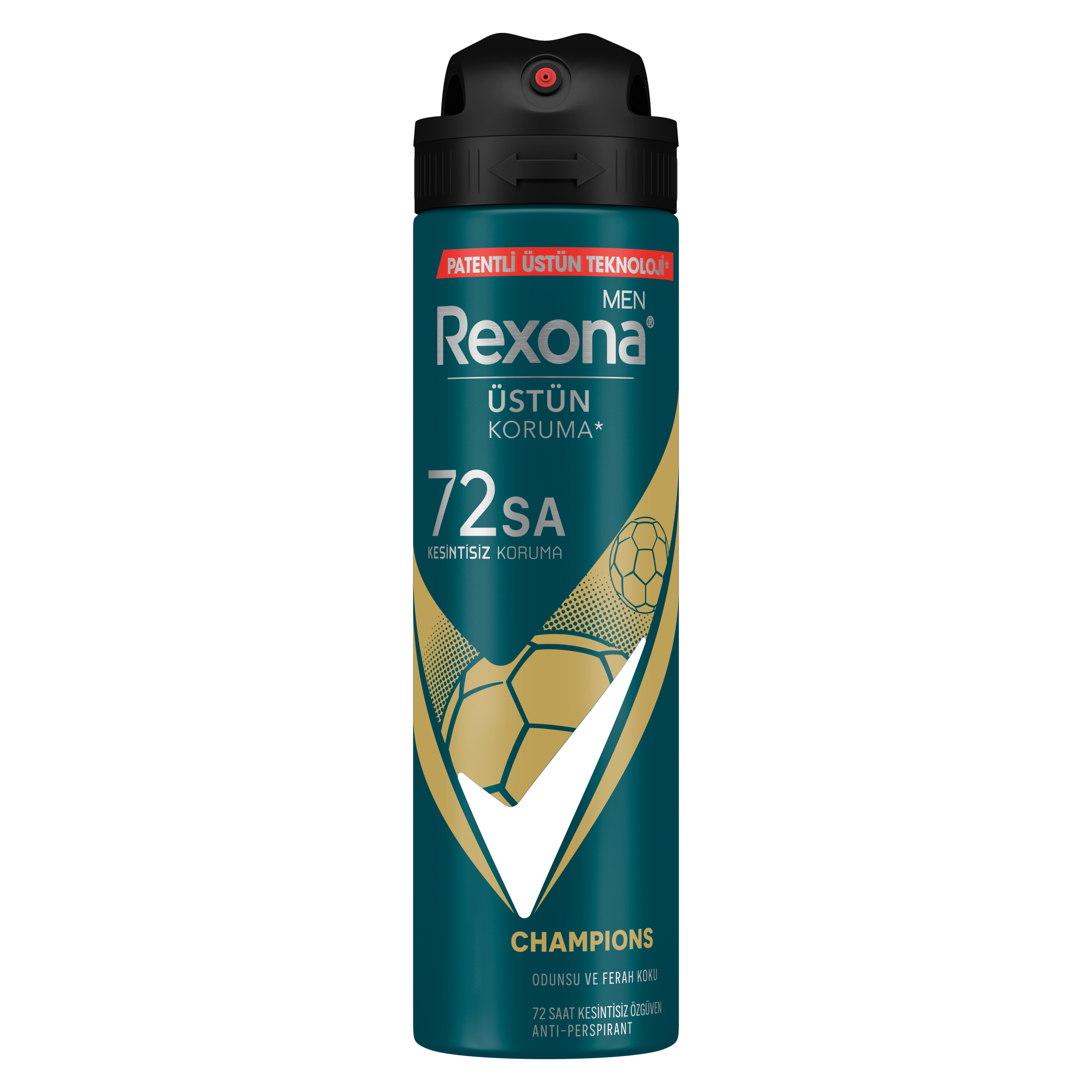 Rexona Men Champions Antiperspirant Erkek Sprey Deodorant 150 ML