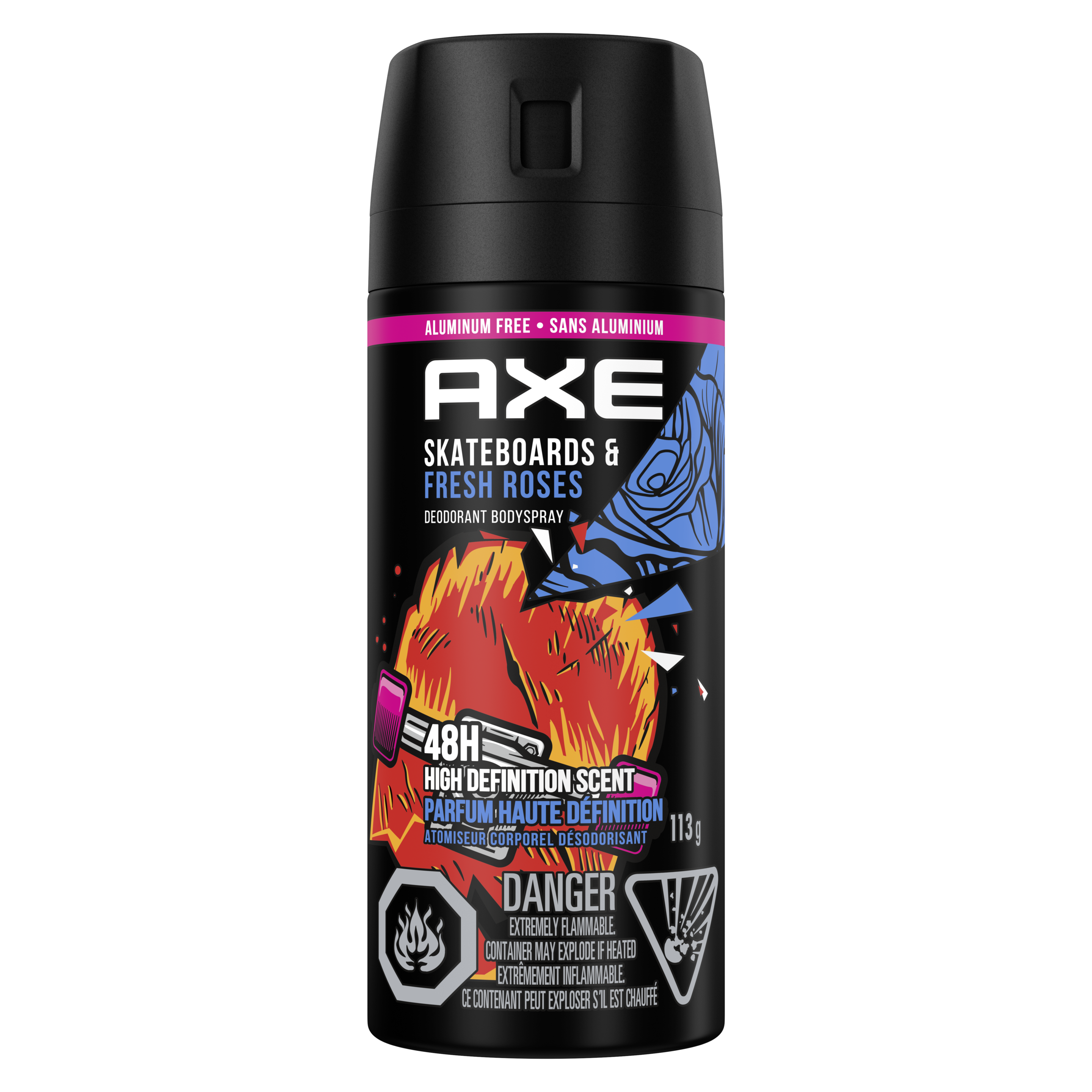 AXE Skateboards & Fresh Roses Deodorant Body Spray
