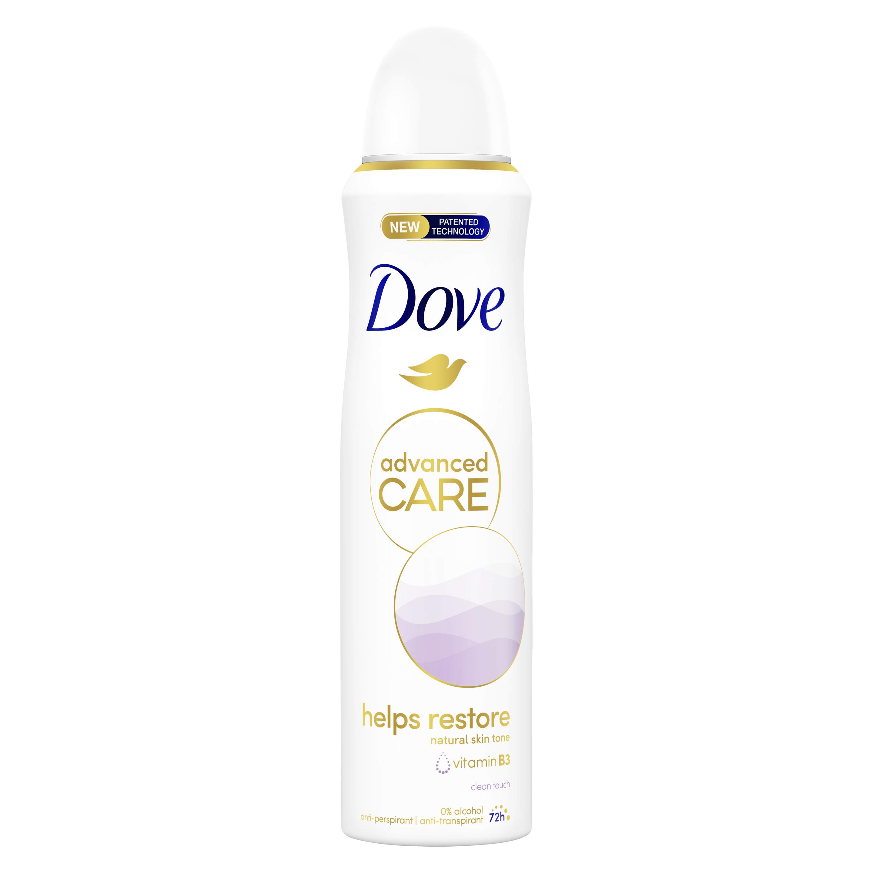 Dove Advanced Care Déodorant  Anti-Transpirant Spray Clean Touch 150 ml