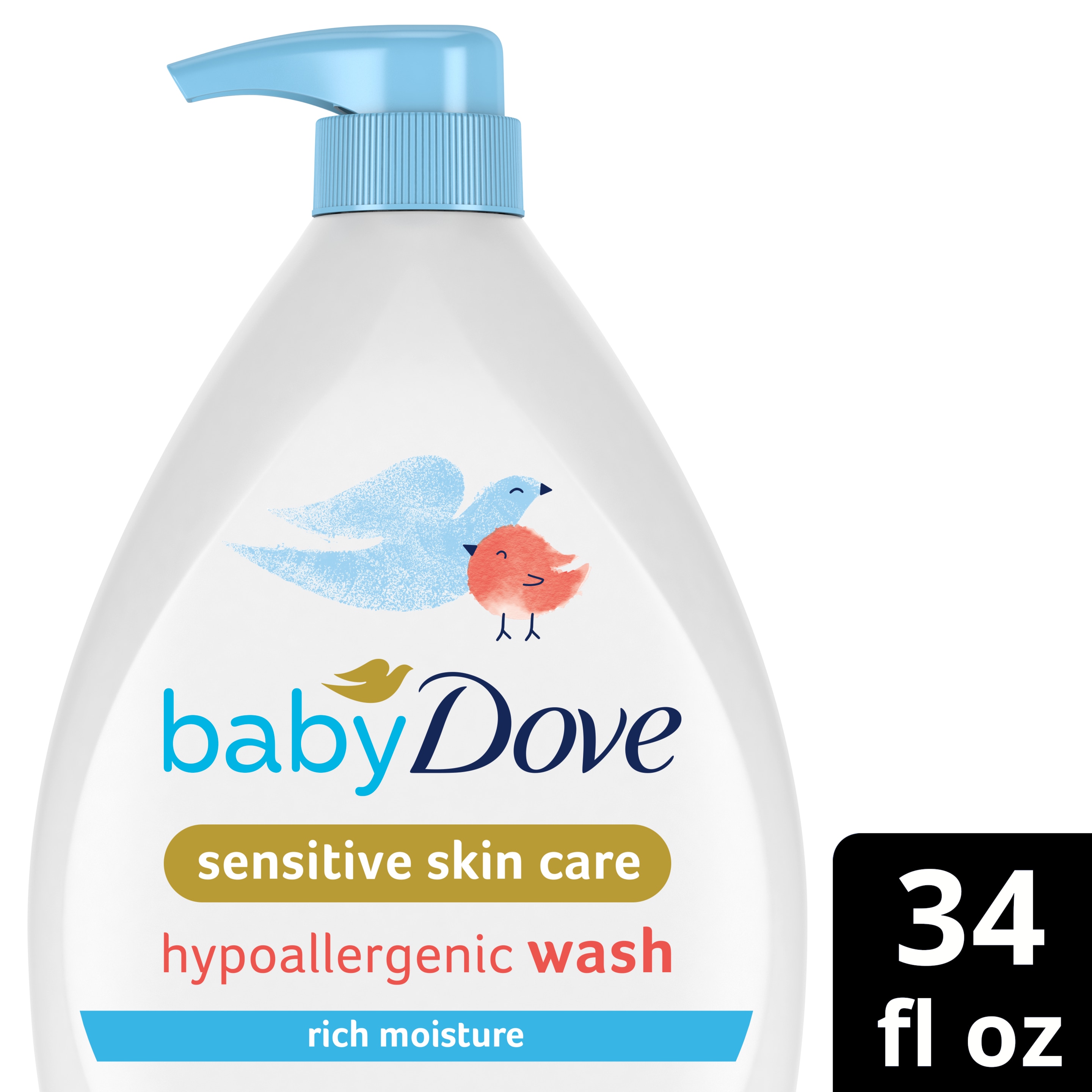 Baby Dove Rich Moisture Tip to Toe Wash 34 fl. oz.
