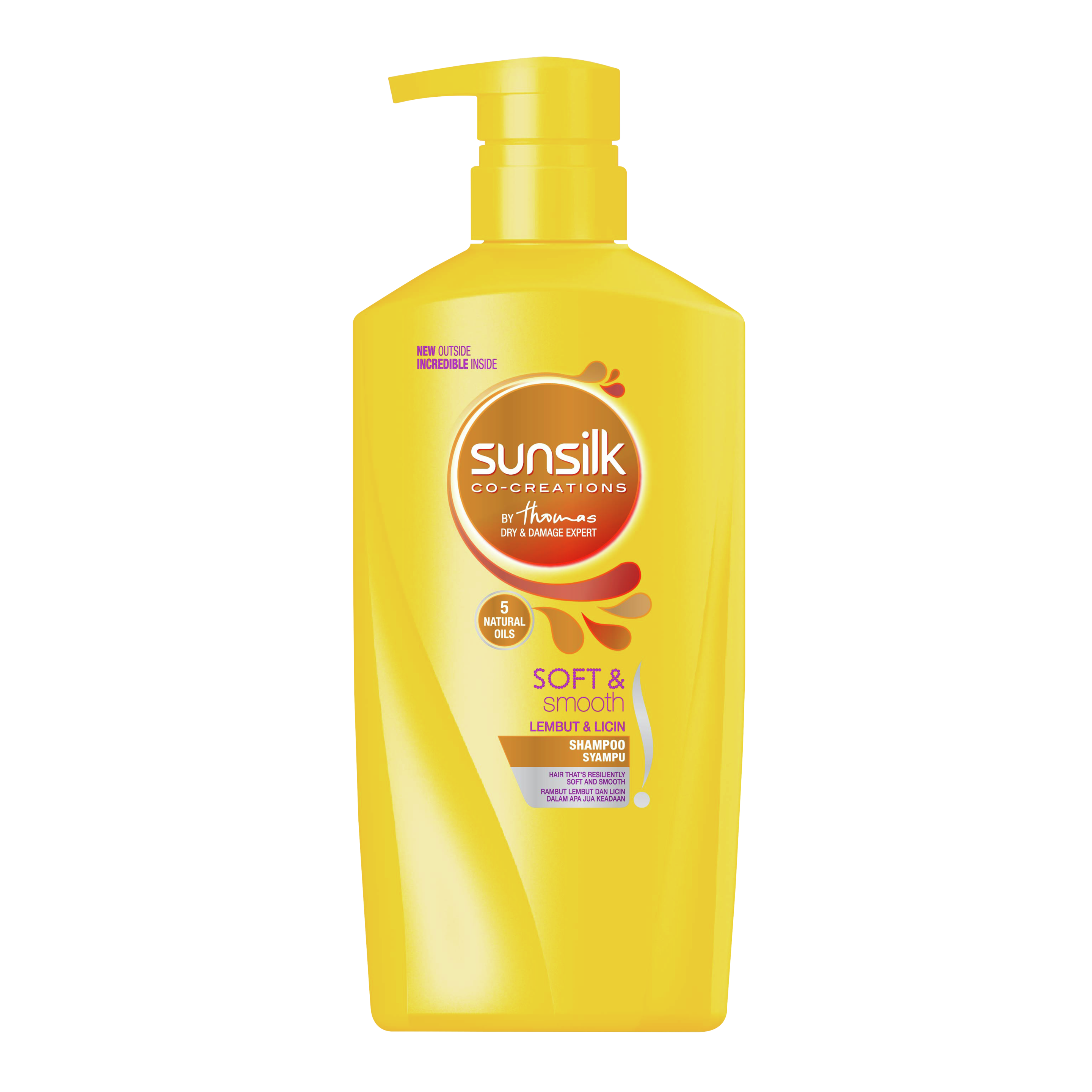 Sunsilk Soft and Smooth Shampoo 650ml front of pack image